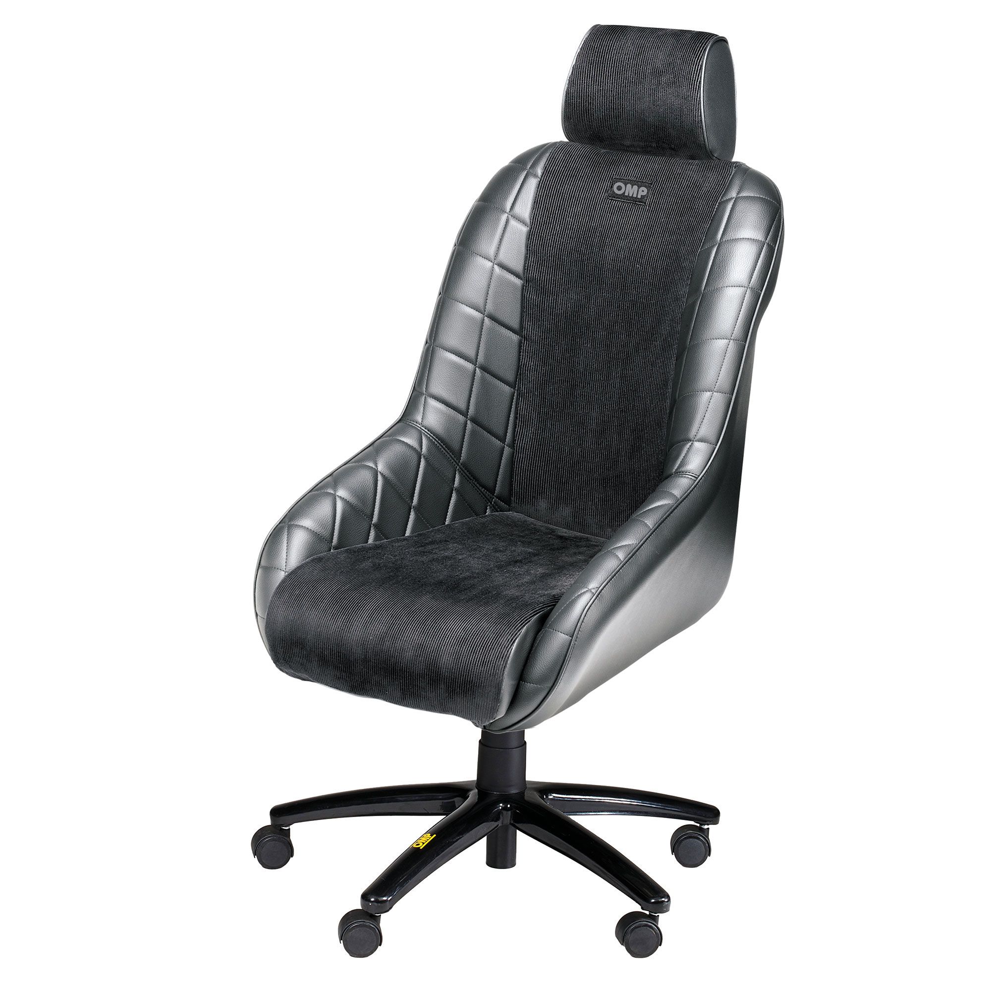 Omp Brands Hatch Retro Synthetic Leather Office Chair Seat