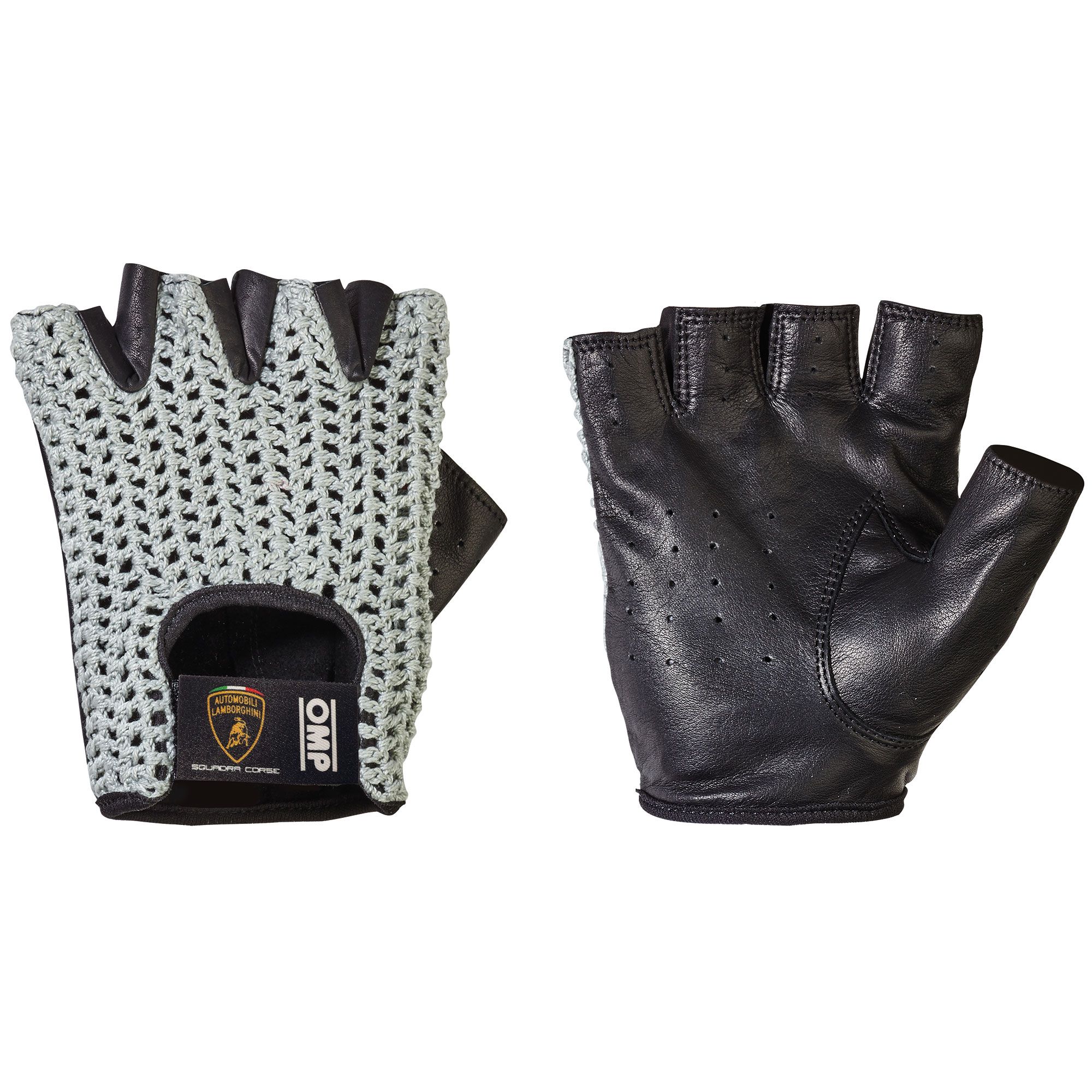 IB/702 OMP NEW RALLY SHORT SUEDE LEATHER DRIVING GLOVES IN 3 COLOURS! 