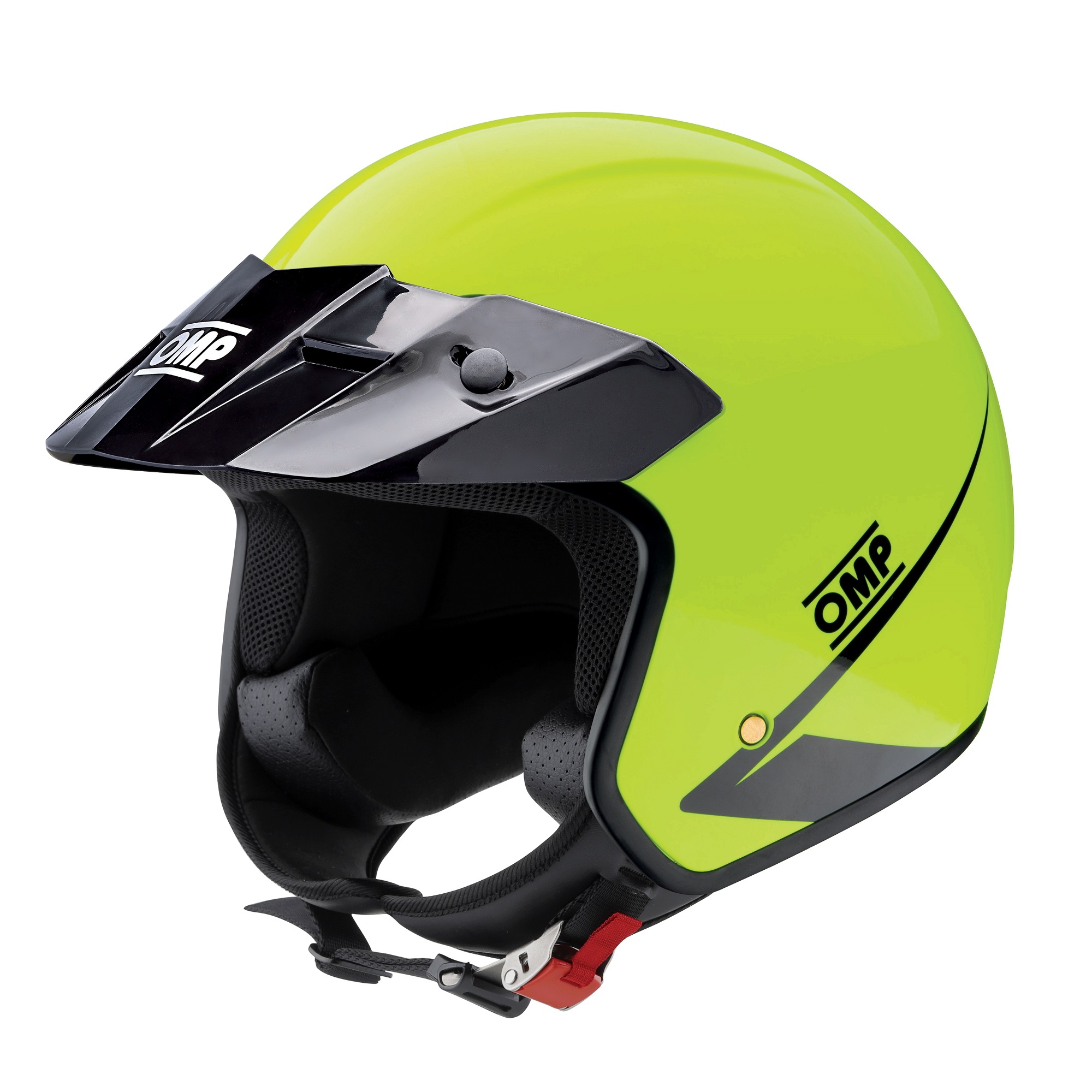 OMP Star Helmet - ECE 22.06 Approved, Open Face, Lightweight - Picture 9 of 18