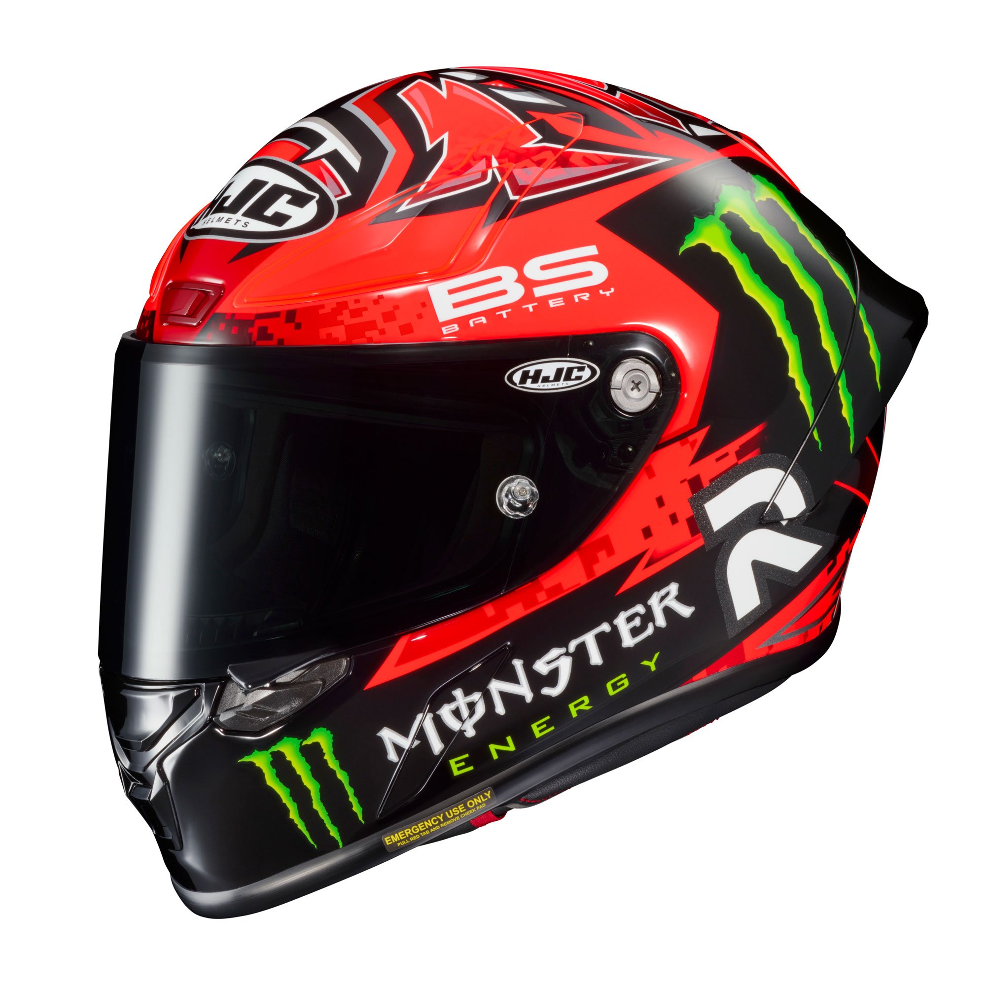HJC RPHA 1 Fabio Quartararo Replica ECE 22.06 Motorcycle Helmet, FIM Homologated - Picture 7 of 7