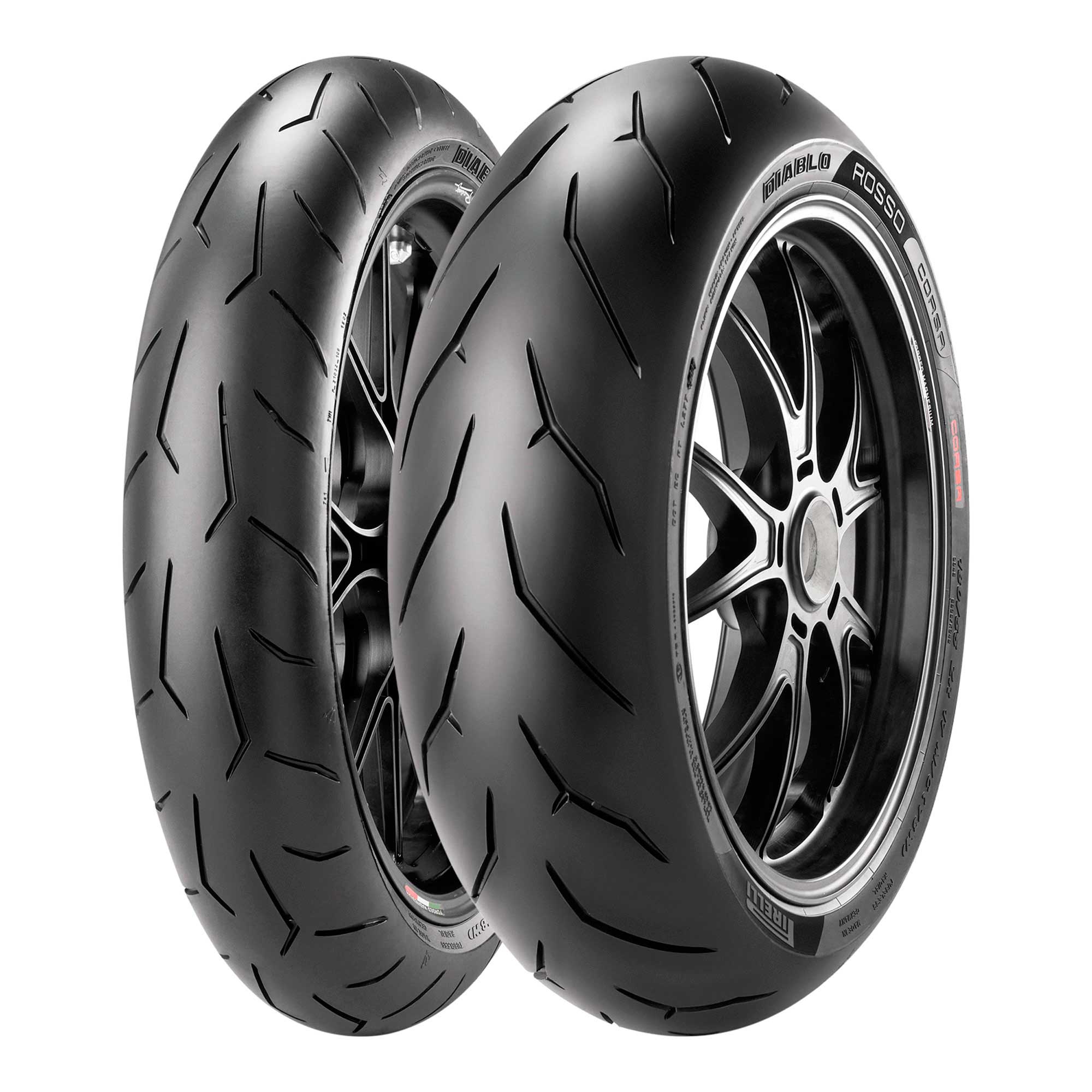 Sport Tyre Pirelli Diablo Rosso Corsa 180//55 Rear ZR17 73W Motorcycle Track