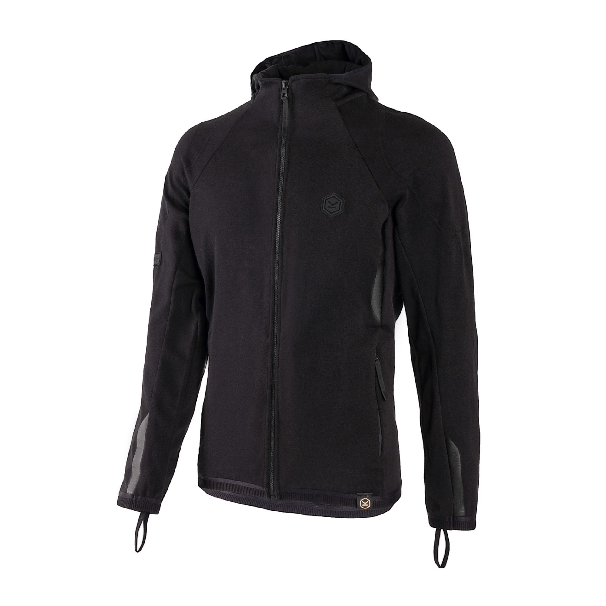 Knox Shield Men's Full Zip Motorcycle Hoodie - CE AAA Approved, Compact Armour - Picture 12 of 12