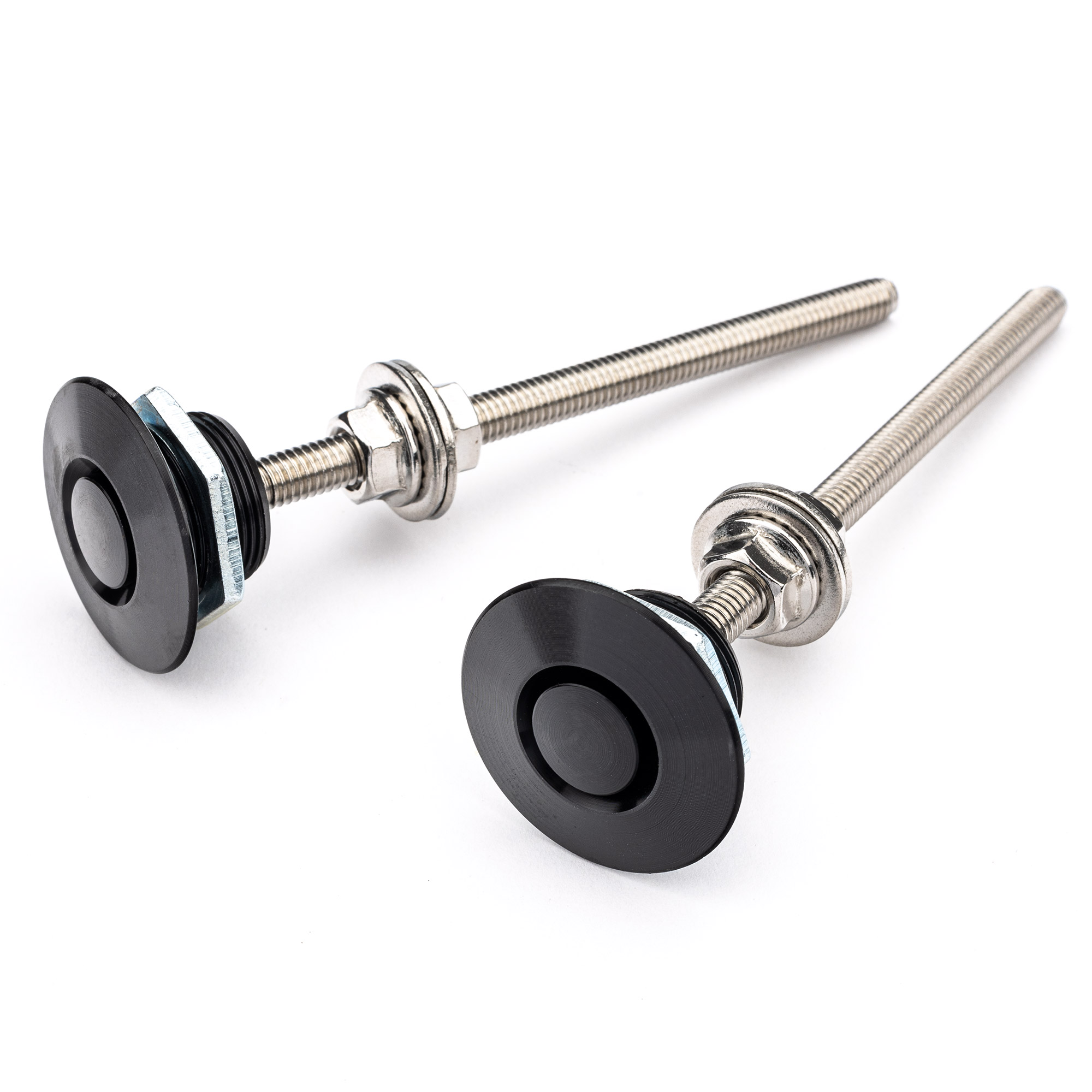 thumbnail image 2 of HYXUAN 4-Pack Quick Release Hood Pins - Universal Push Button Bonnet Latches 2 of 9