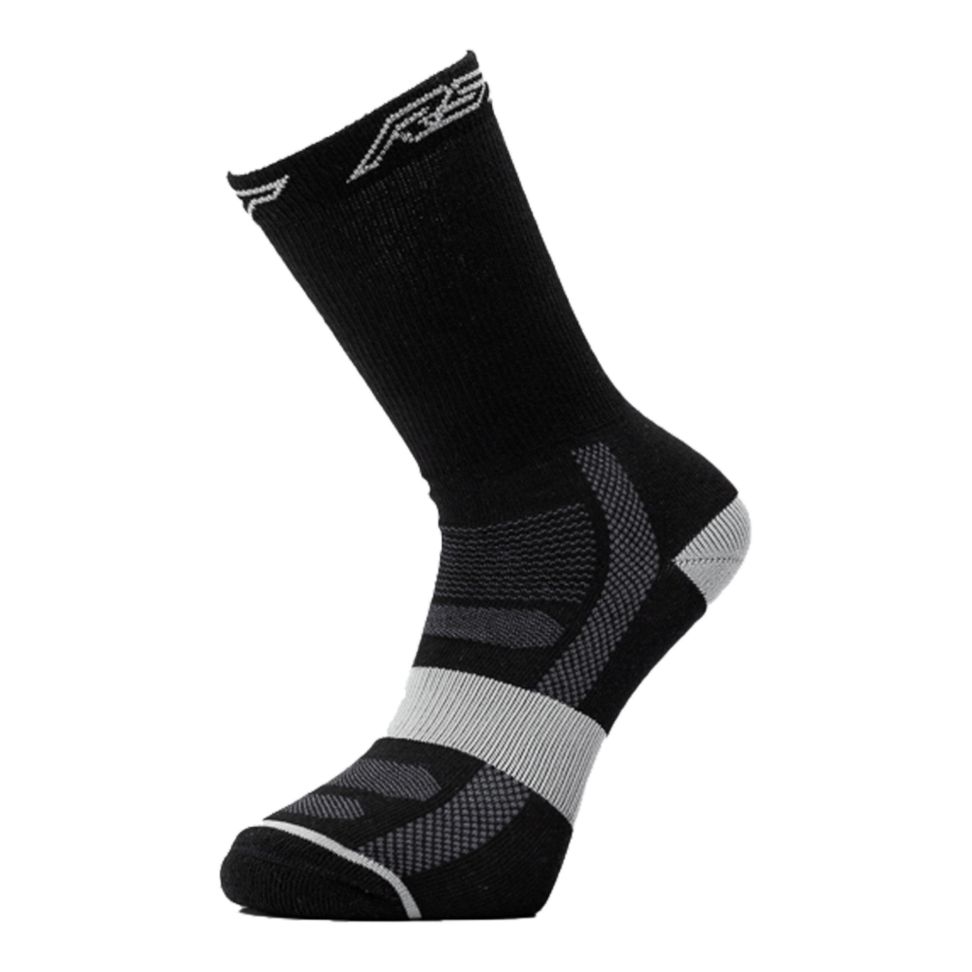 RST 3086 Mixed Socks, 4 Pack - Black / Red, Cotton, Everyday Use