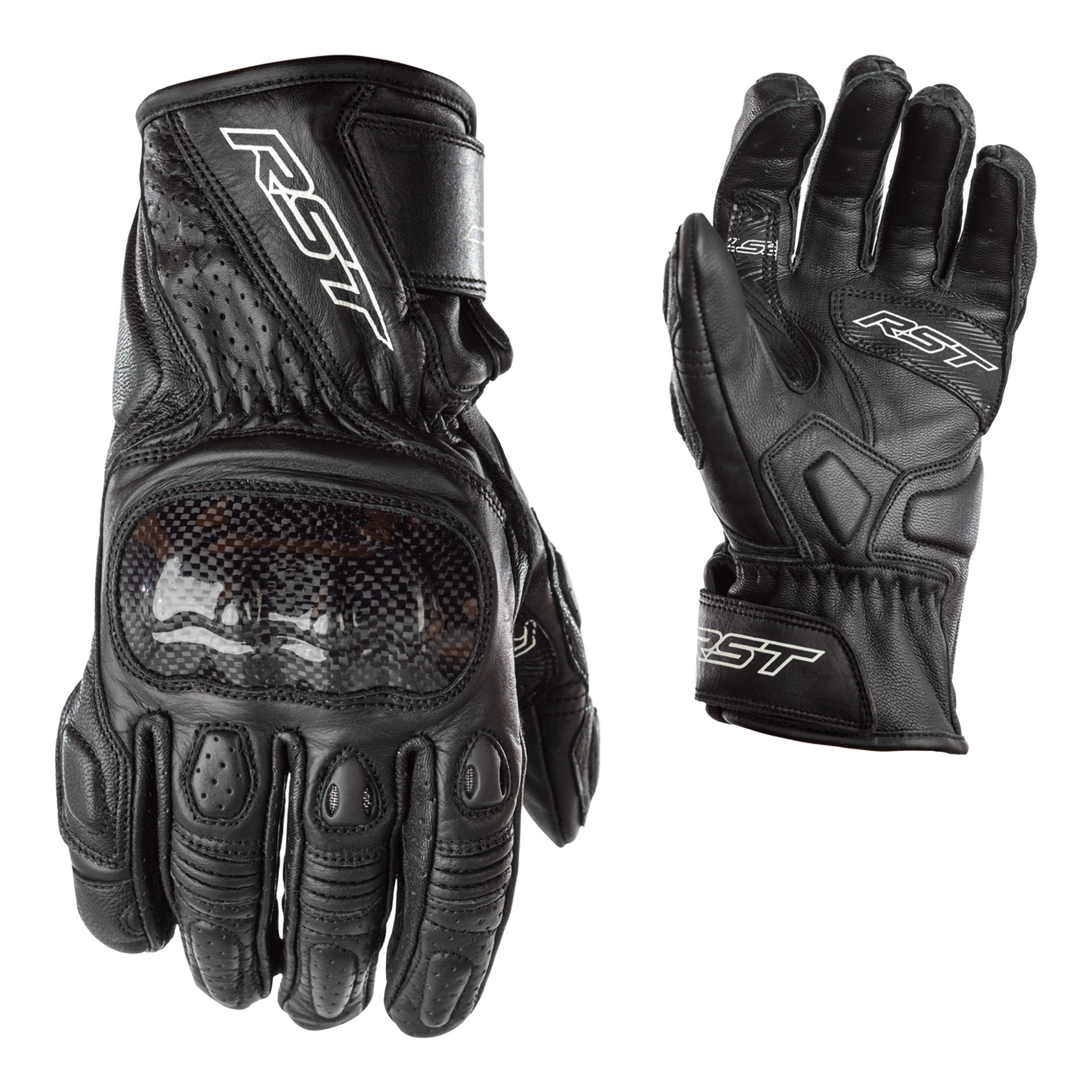 RST 2123 Stunt III CE Motorcycle Glove - CE Protection, Goat Leather, Microfiber - Picture 7 of 15