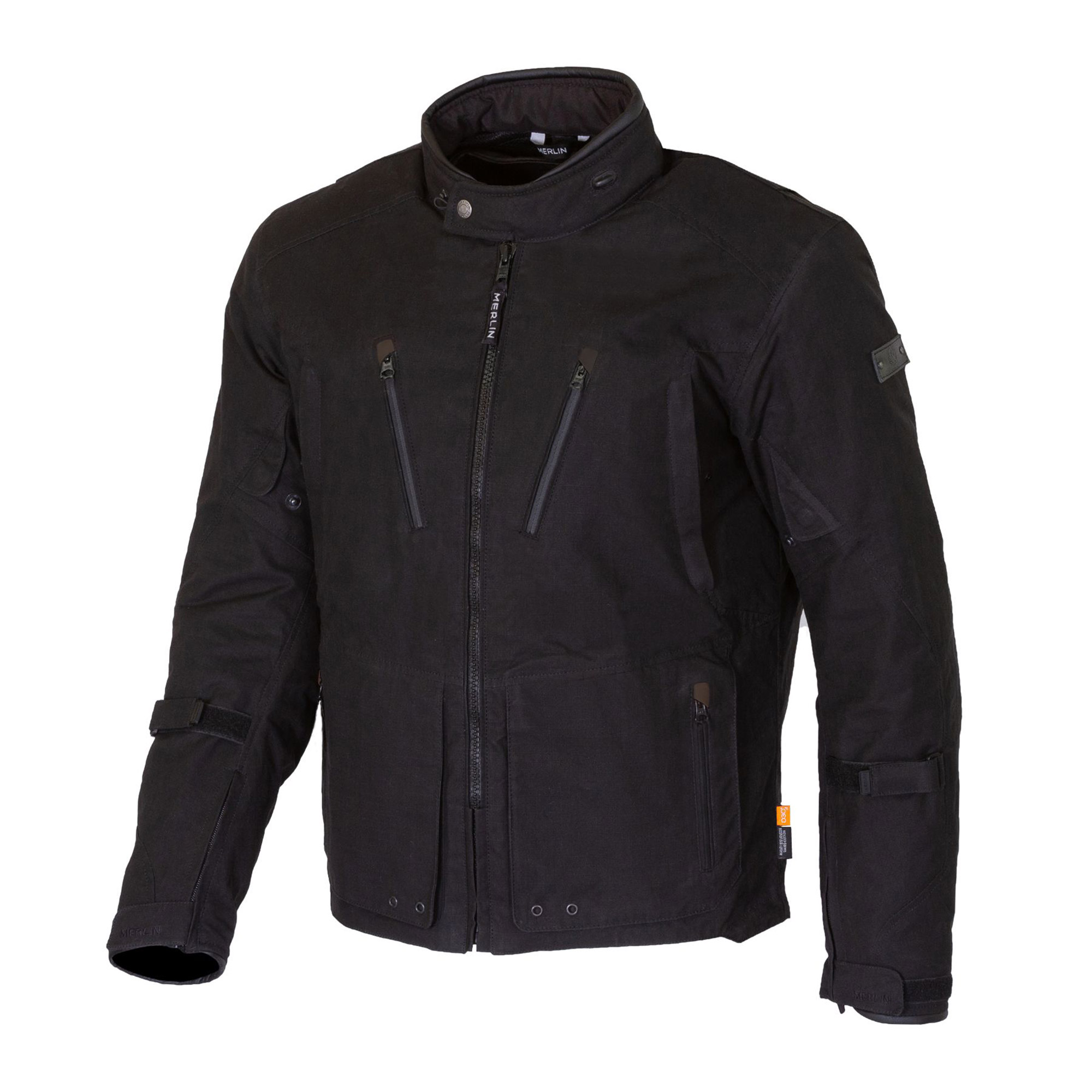 Merlin Exile D3O Explorer Textile Motorcycle Jacket - Waterproof/Ripstop Cotton - Picture 7 of 10