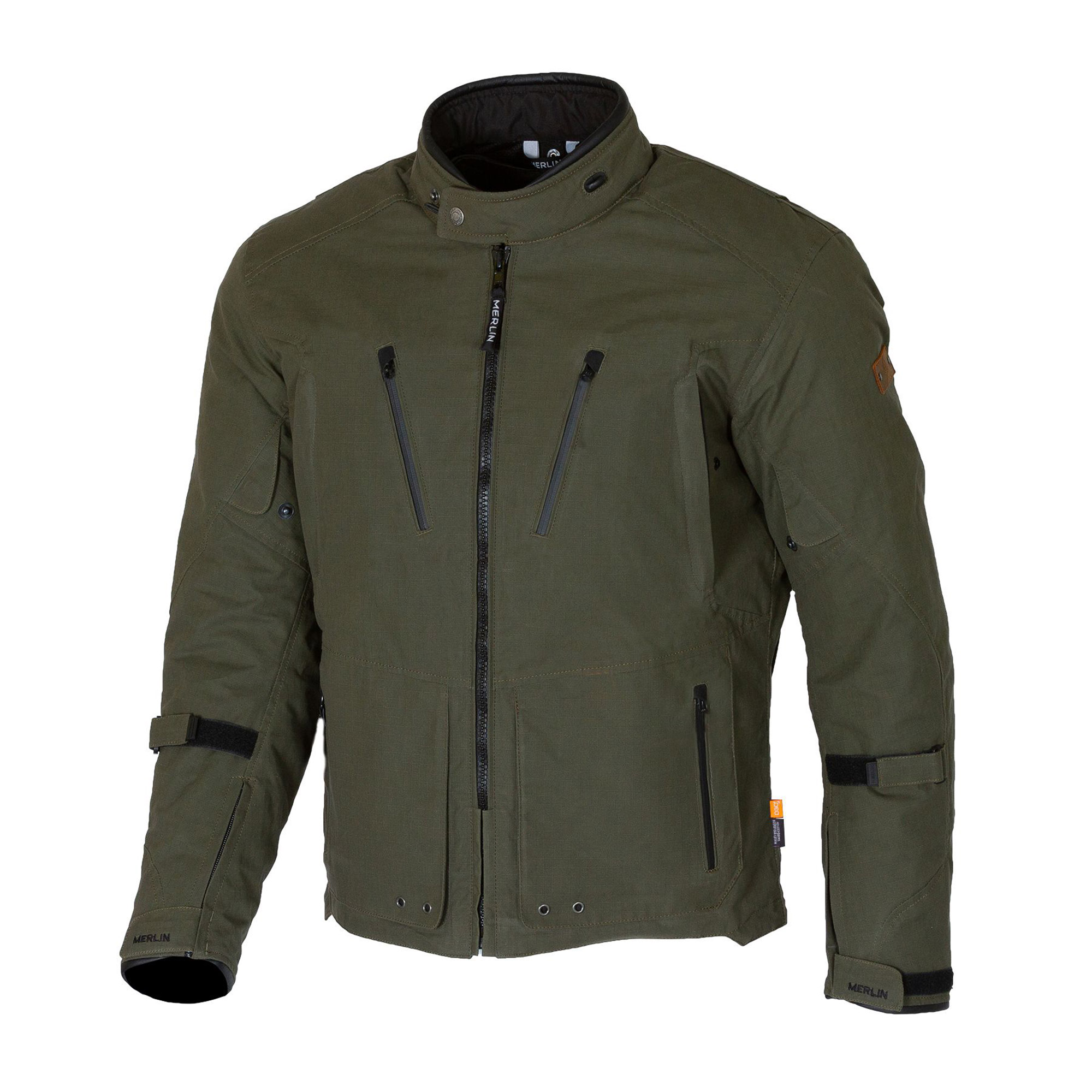 Merlin Exile D3O Explorer Textile Motorcycle Jacket - Waterproof/Ripstop Cotton - Picture 10 of 10