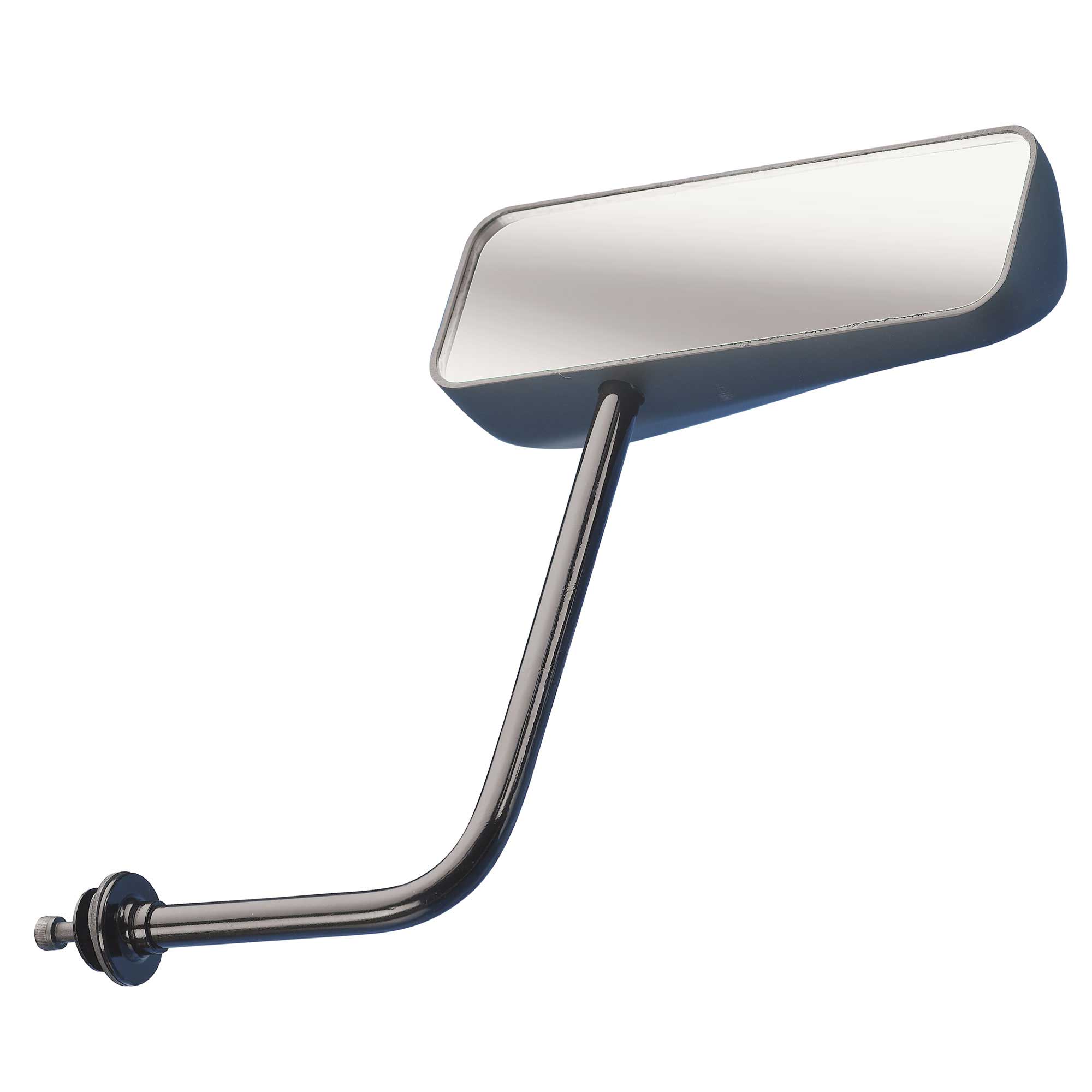 Black//Flat Glass// Left Hand Racetech Universal Single Seater Handed Rear Mirror