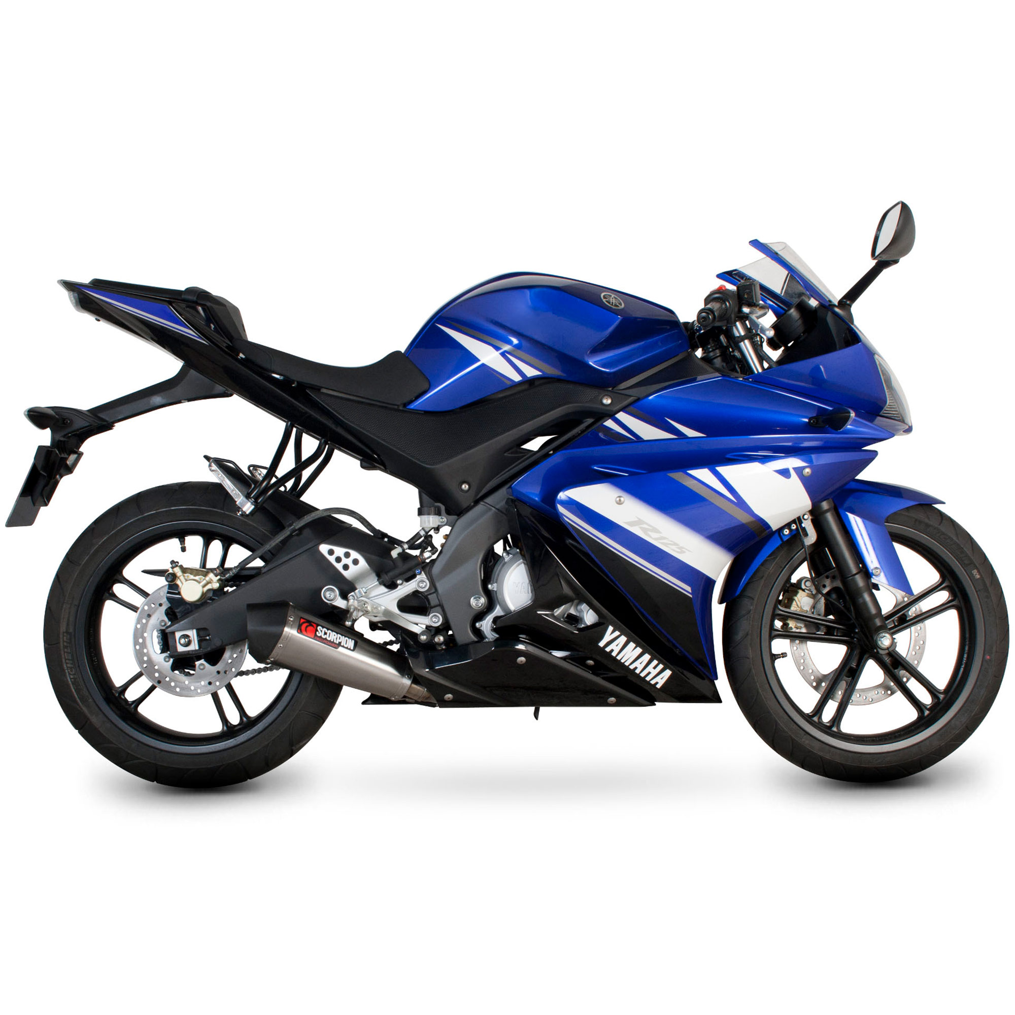 Scorpion Stainless Serket Exhaust For Yamaha 2010 YZF R125 RYA90SYSSEO ...