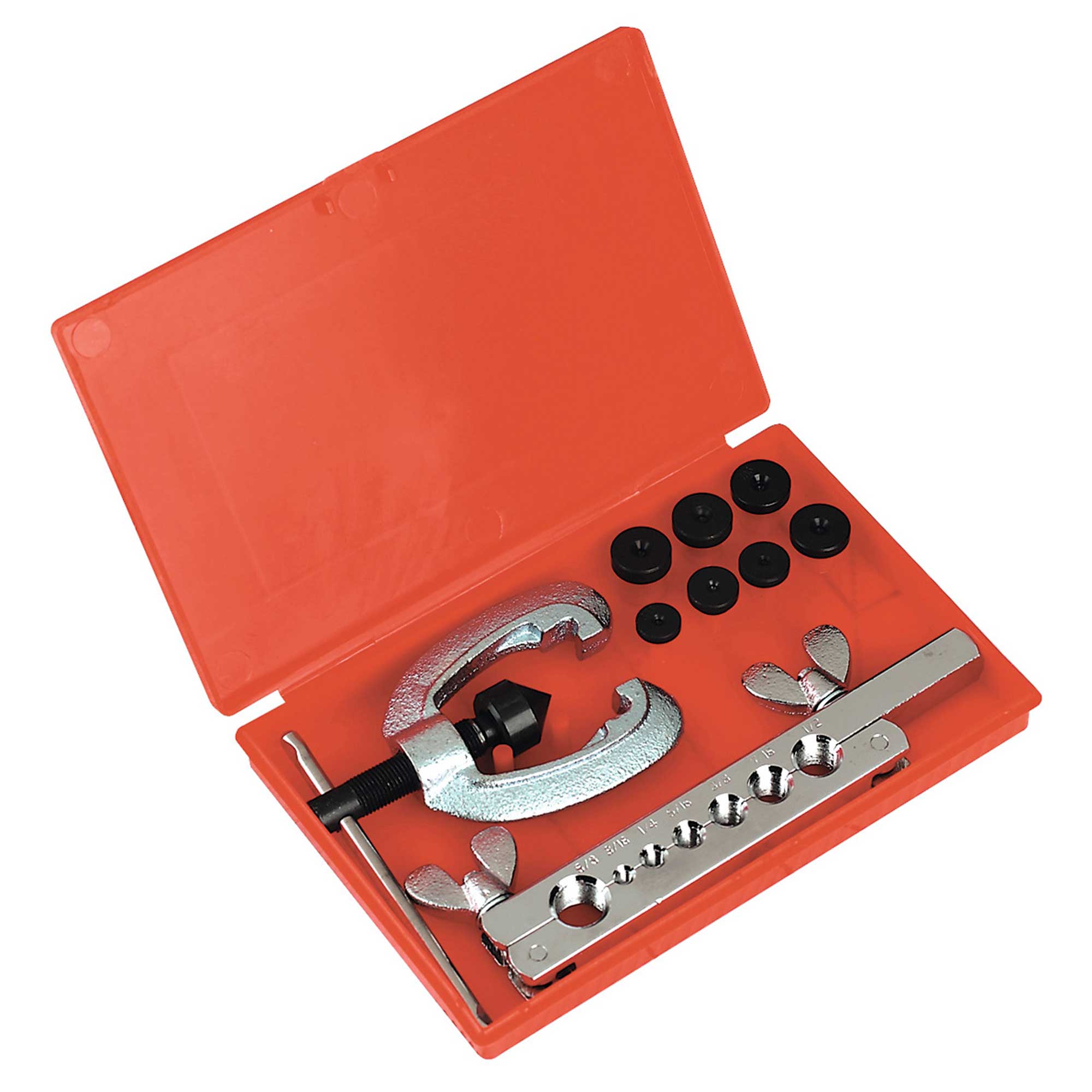 Sealey Single/Double Pipe Flaring/Flares Tool Kit 9pc Copper