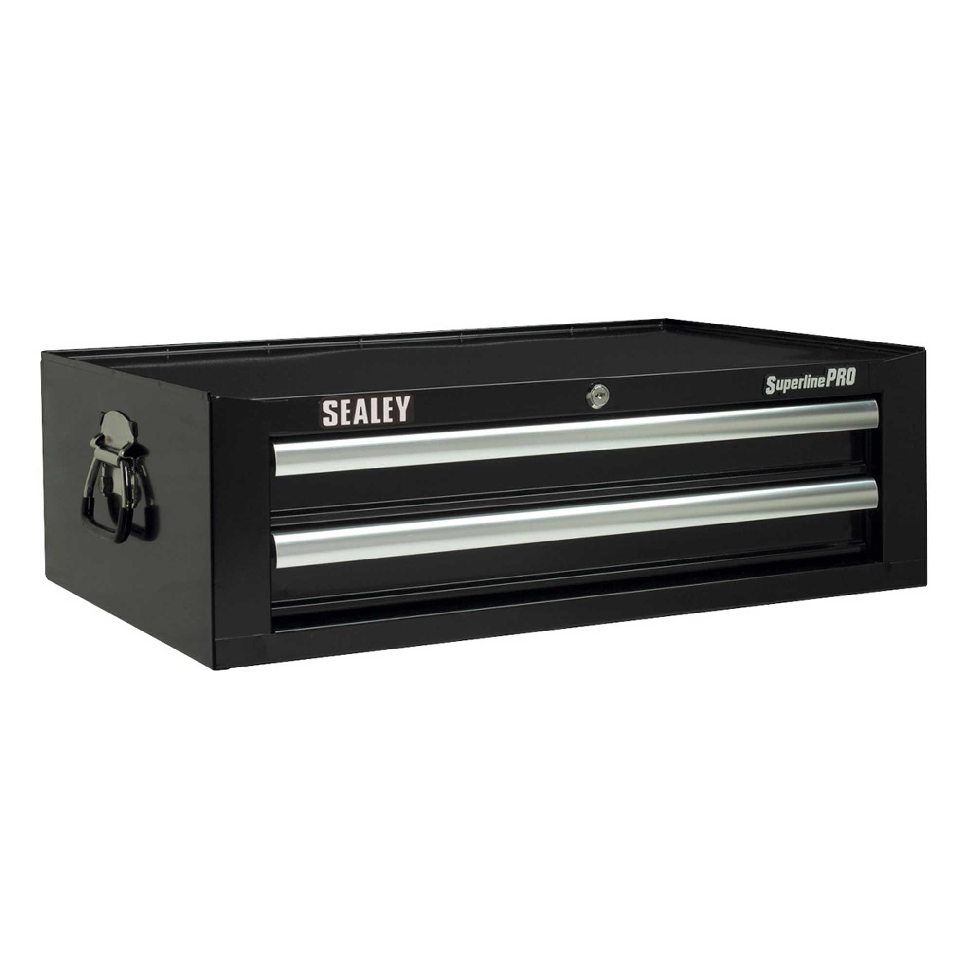 Sealey AddOn Tool Chest 2 Drawer With Ball Bearing Runners Black