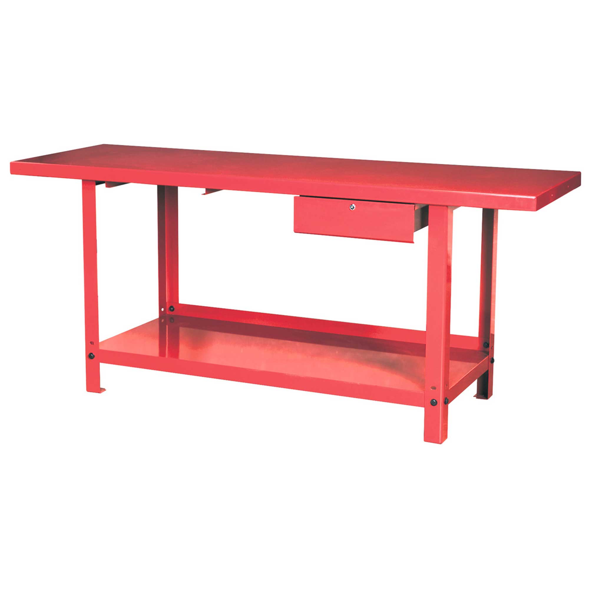 Sealey Garage Work Steel Workbench 2mtr With 1 Lockable Storage
