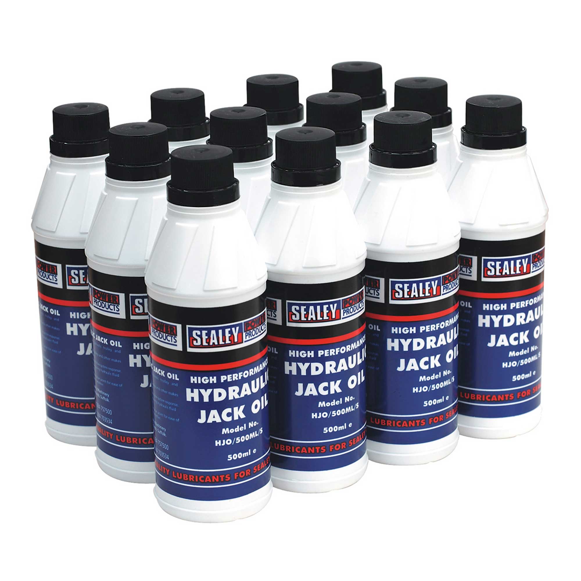 Sealey Hydraulic Trolley/Bottle Jack / Crane Oil 500ml Pack of 12 HJO/500ML eBay
