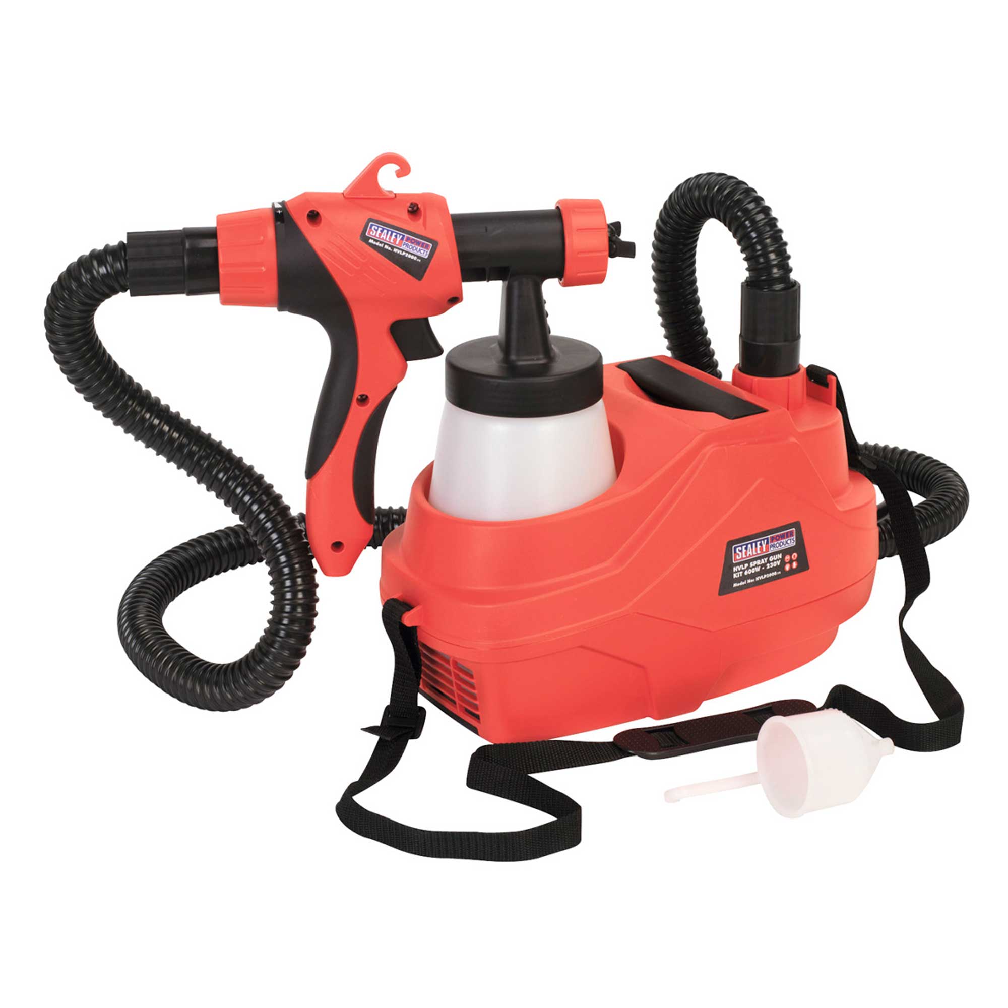 Sealey HVLP Electric Paint Repair Spray Air Gun Kit 600W 230V