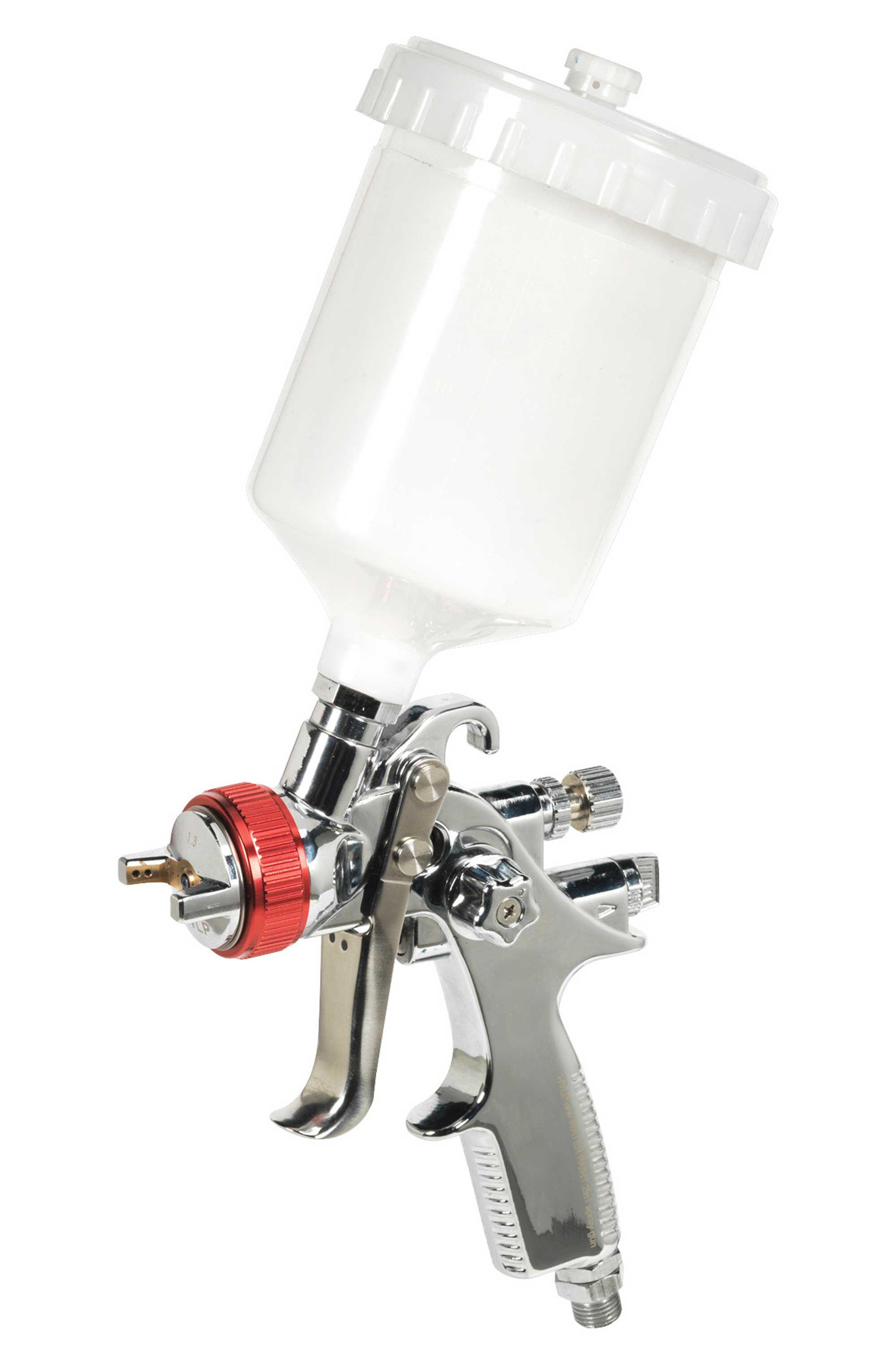 Sealey Professional HVLP Gravity Feed Top Coat Paint Spray Gun 1.3mm ...