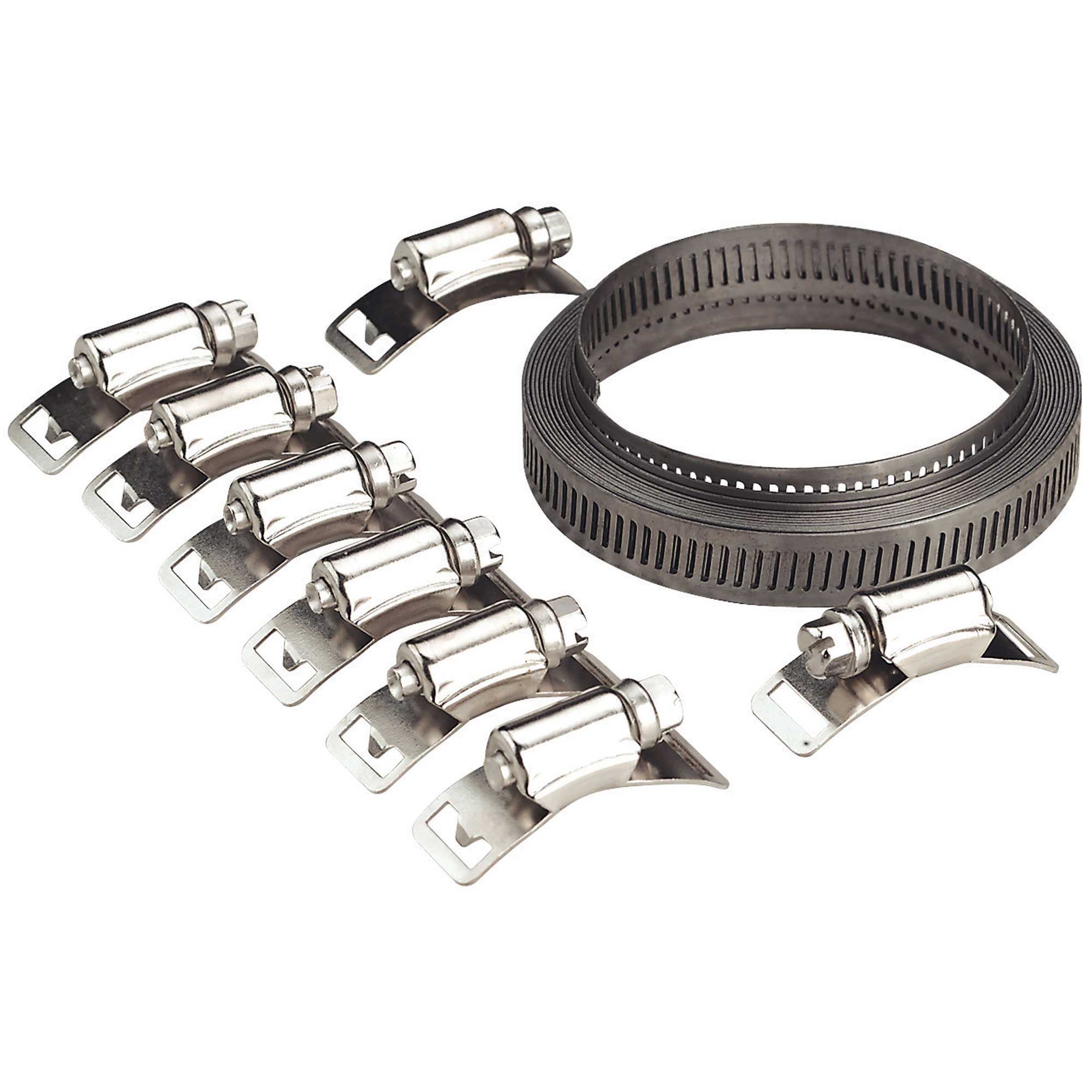 Sealey Self Build Hose Clamp Set Kit Includes Banding And Tensioners
