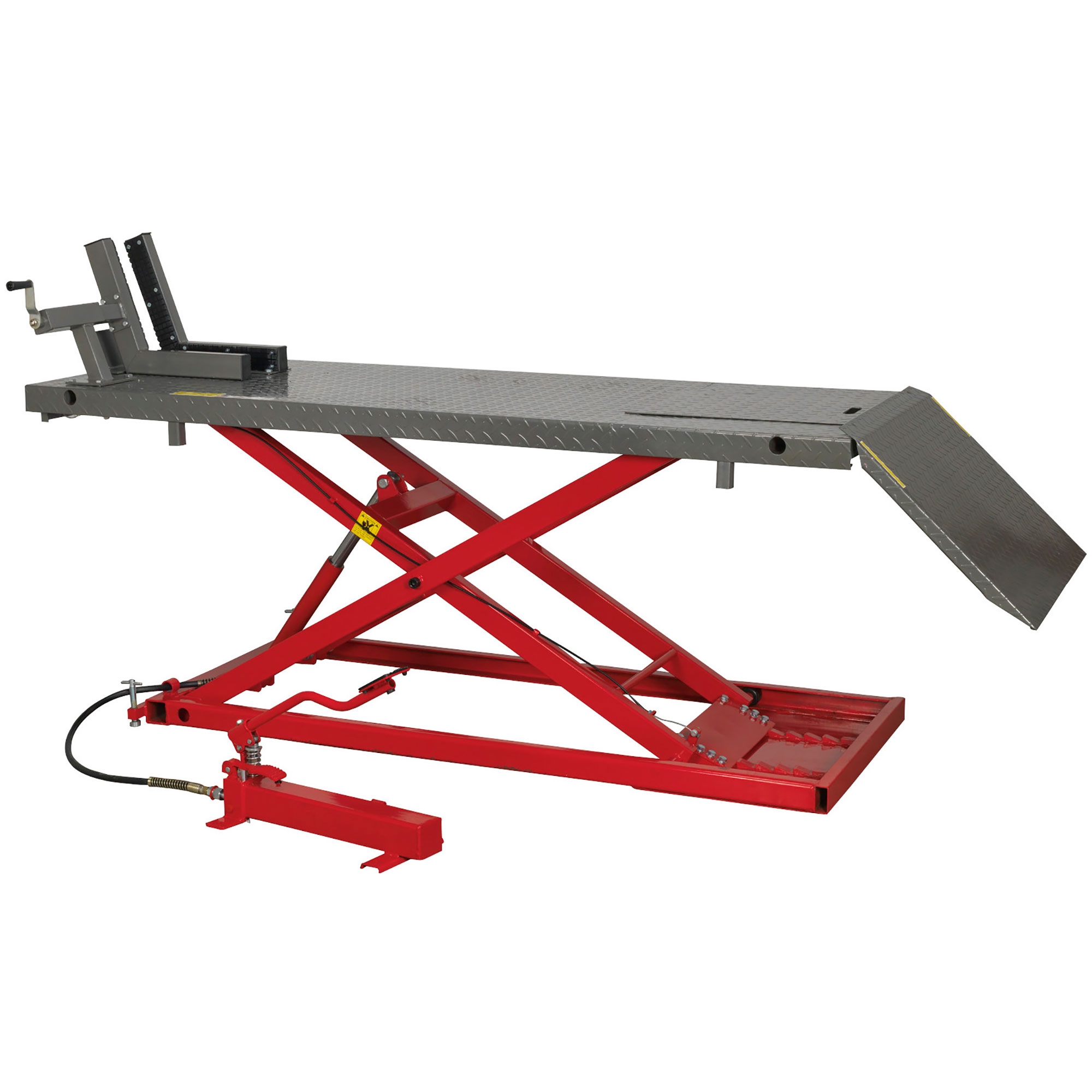 Sealey HeavyDuty Air/Hydraulic Motorcycle/Bike Lift 680kg Capacity MC680A 5051747893467 eBay