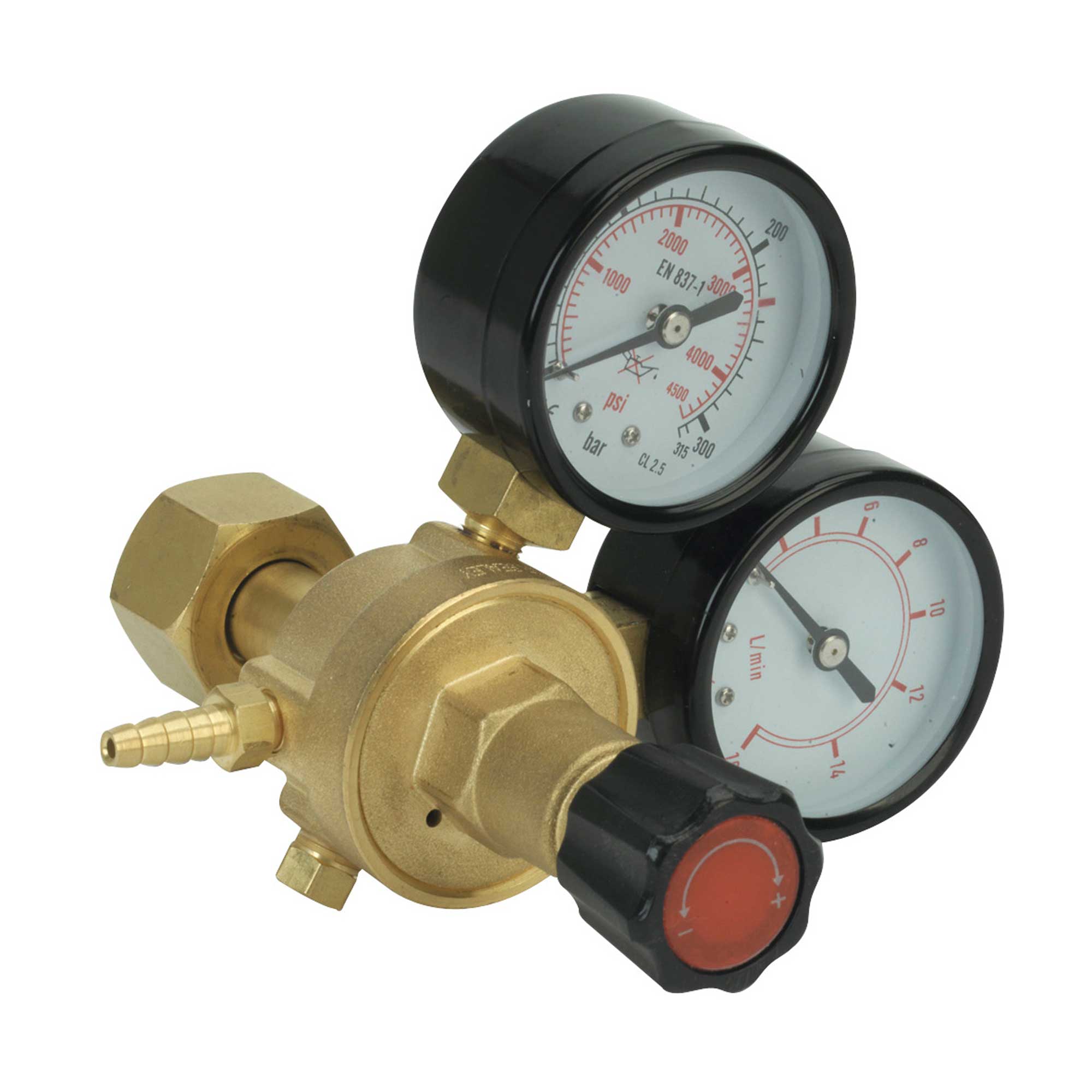 Sealey MIG Welding Industrial Size Gas Regulator With 2 Gauge - REG/MT ...