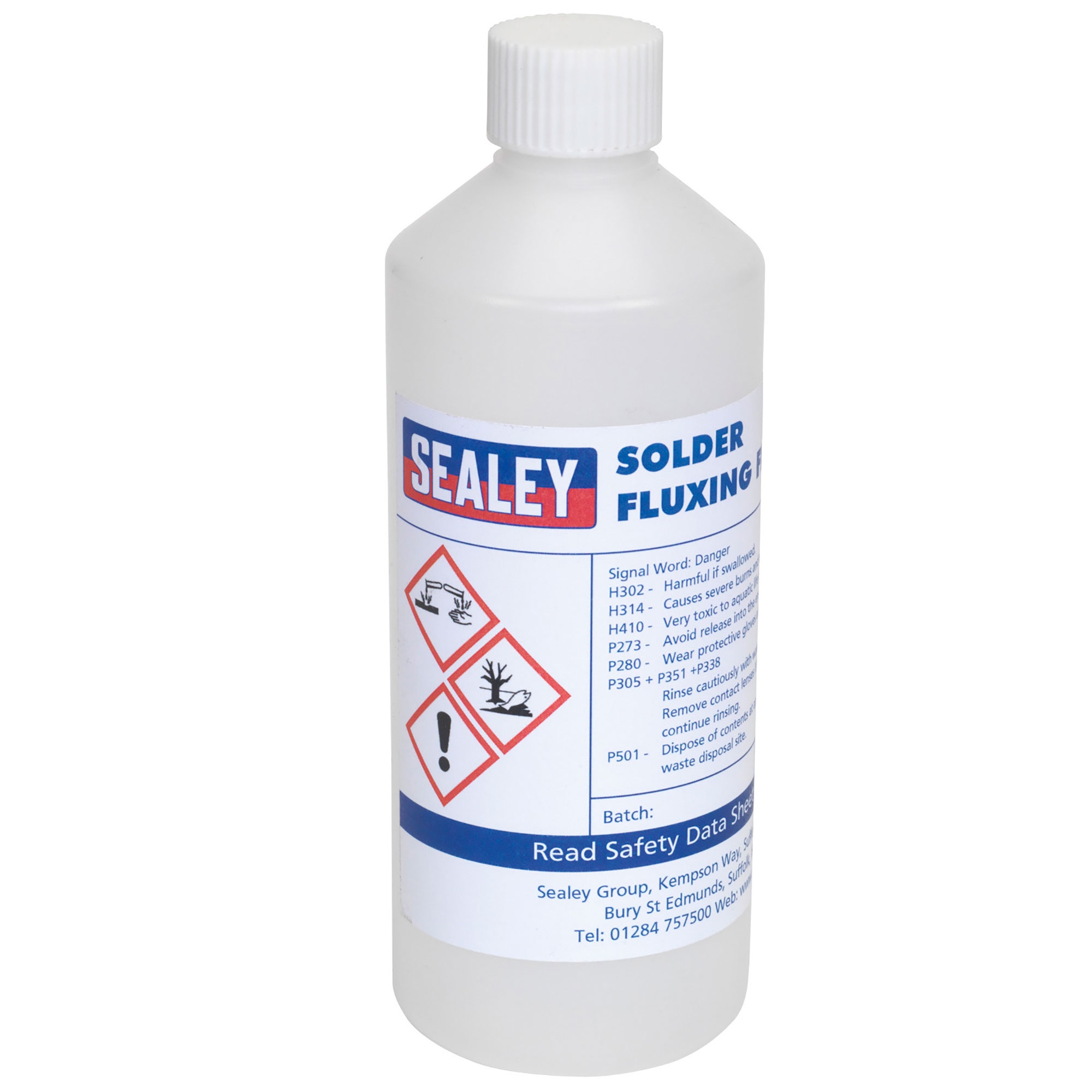 Sealey Solder / Soldering Fluxing / Flux Fluid / Liquid 500ml Bottle