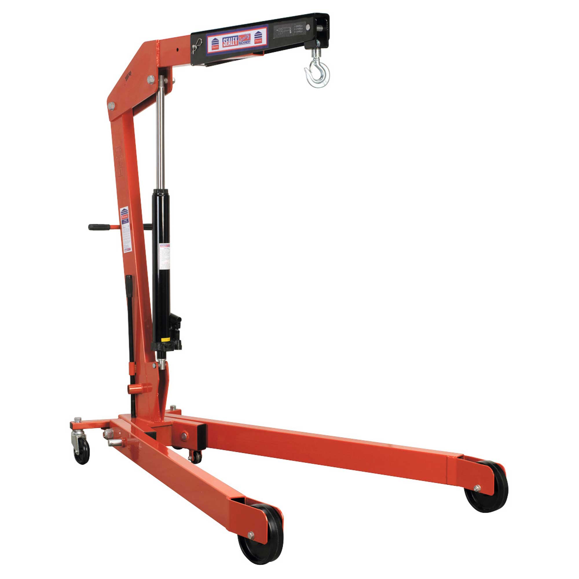 Sealey Premier Folding Lifting / Jacking Hoist Crane 2 tonne SPC2000