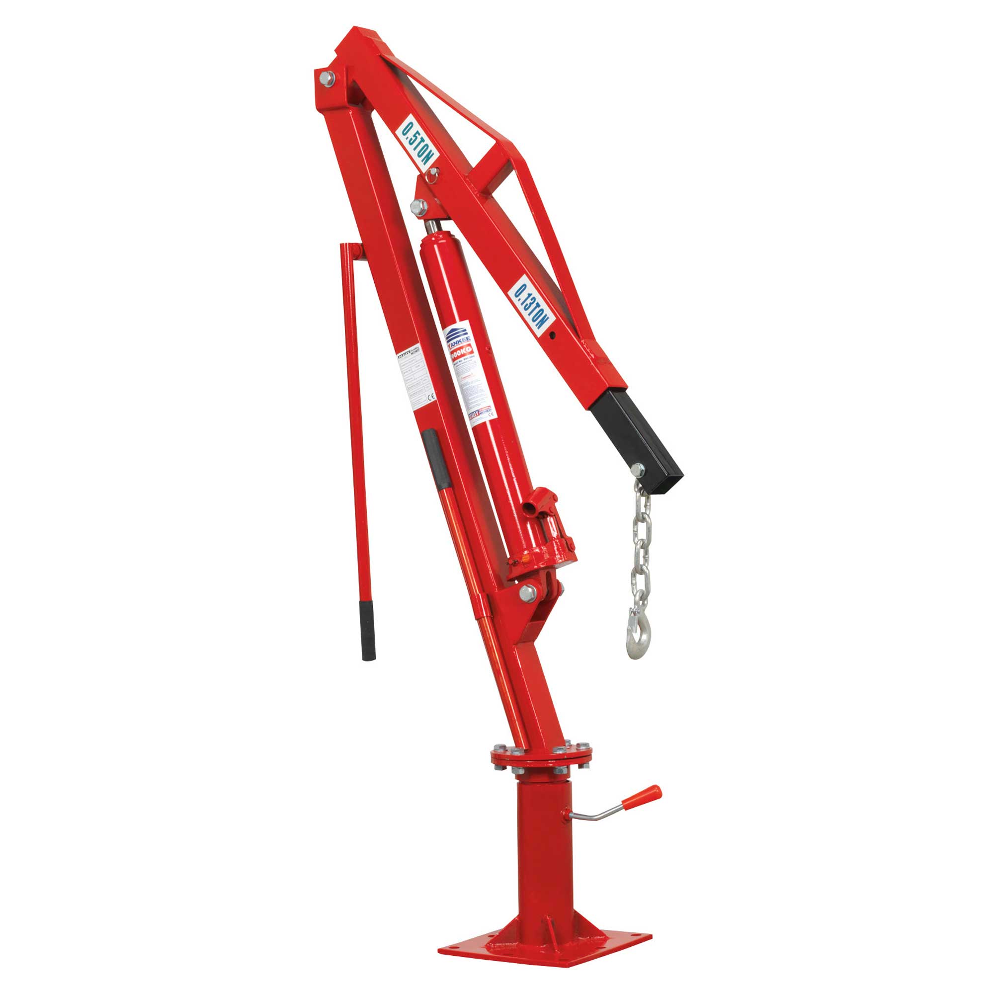 Sealey Static Mounted Swivel Base Steel Lifting / Hoist Crane 900kg