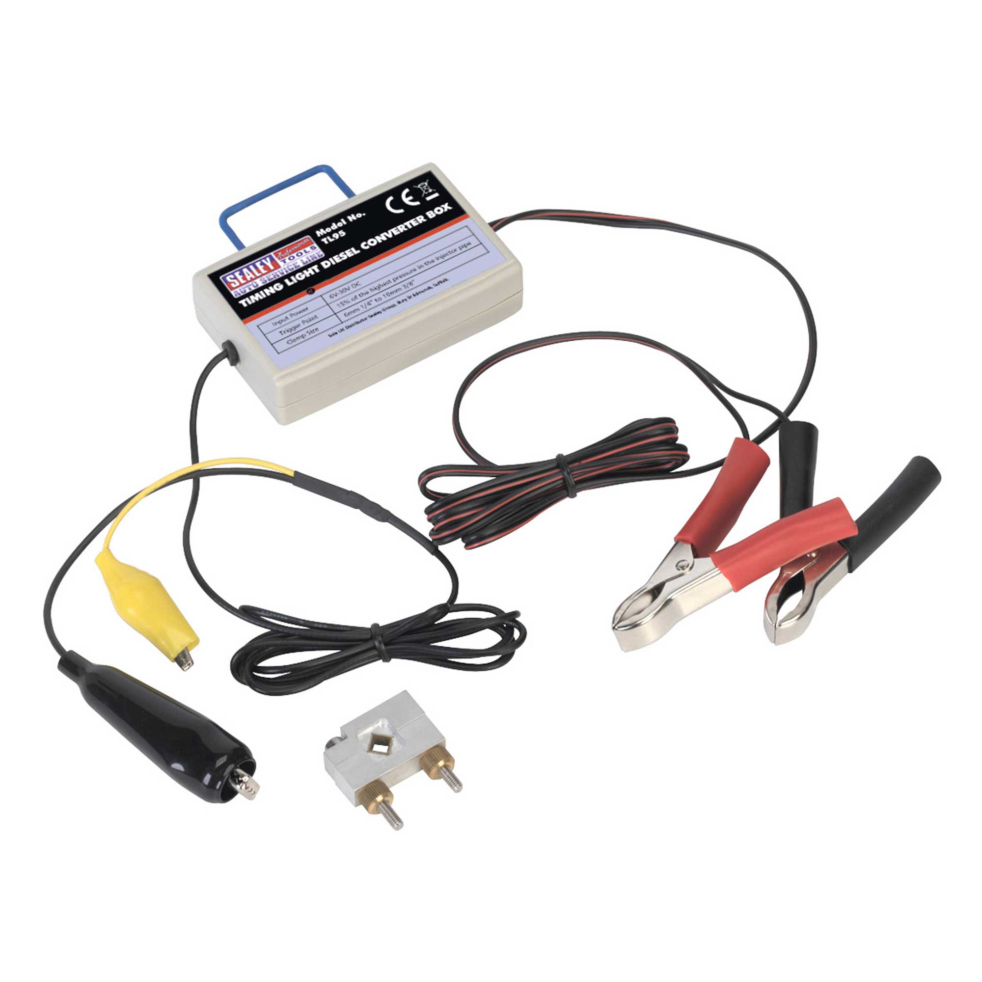 Sealey Timing Light Diesel Fuel Pipe Pulse From Injector Converter Box