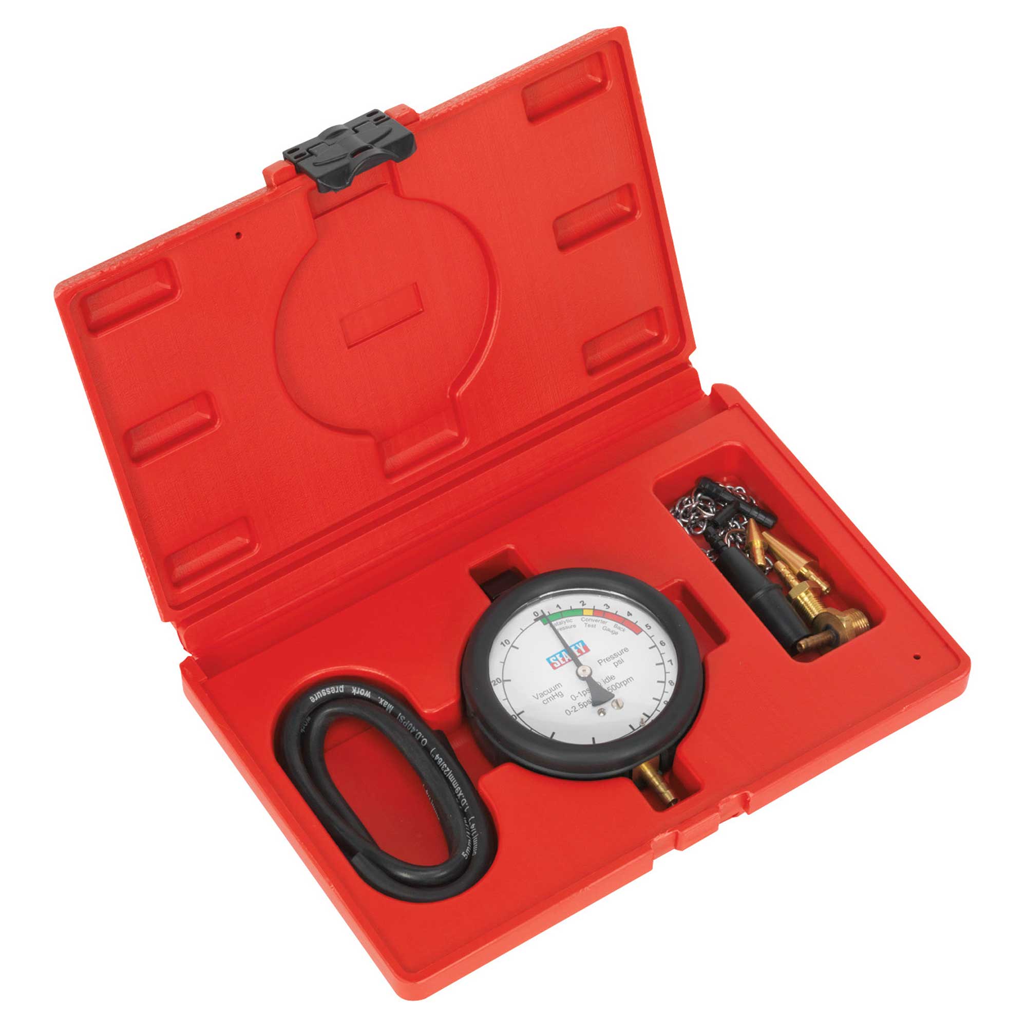 Sealey Catalytic Converter/Exhaust Silencer Back Pressure Gauge Test