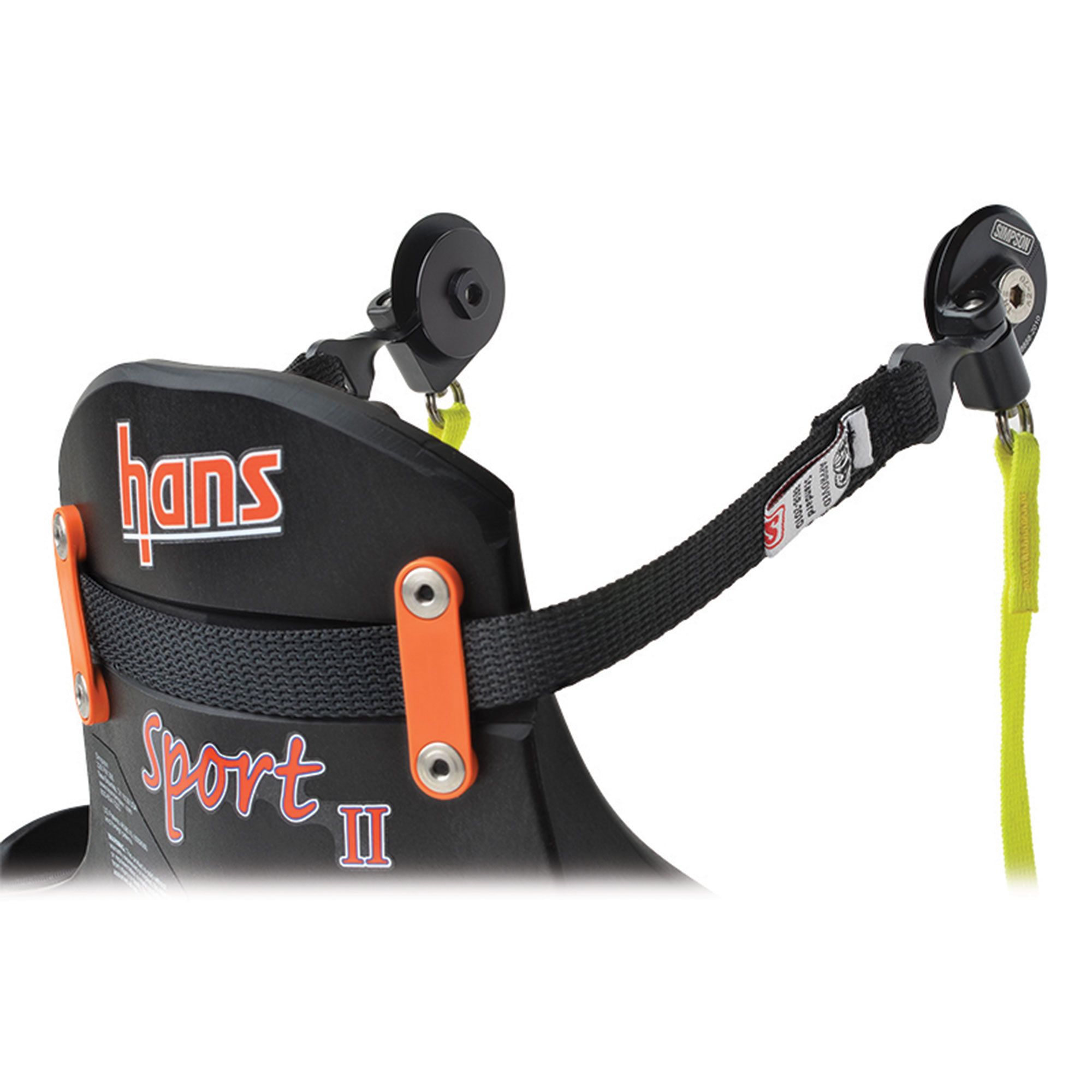 hans Head & Neck Support Quick Release Tether System Kit