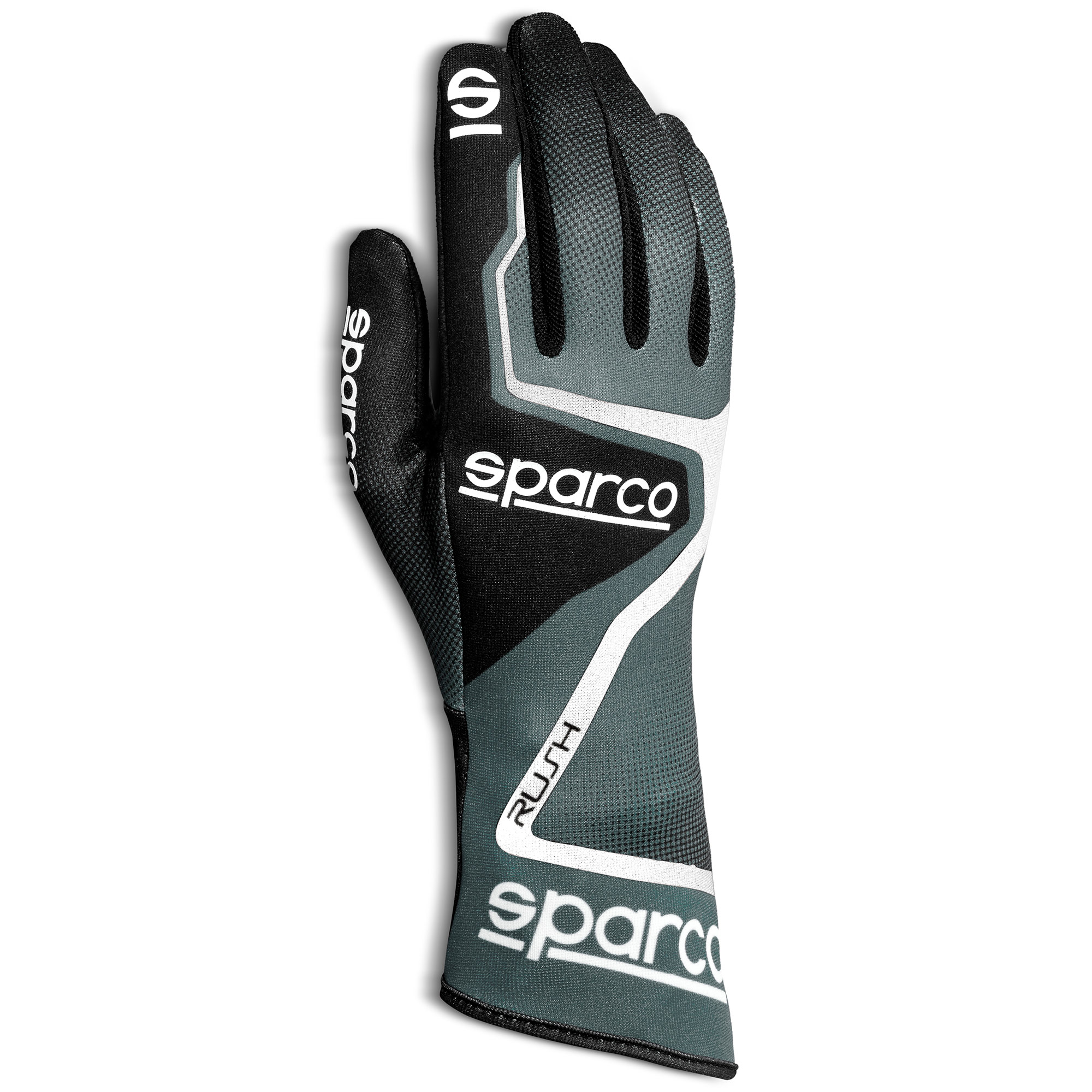 Sparco Rush Kart / Karting Gloves PreCurved Fingers, Silicon Print
