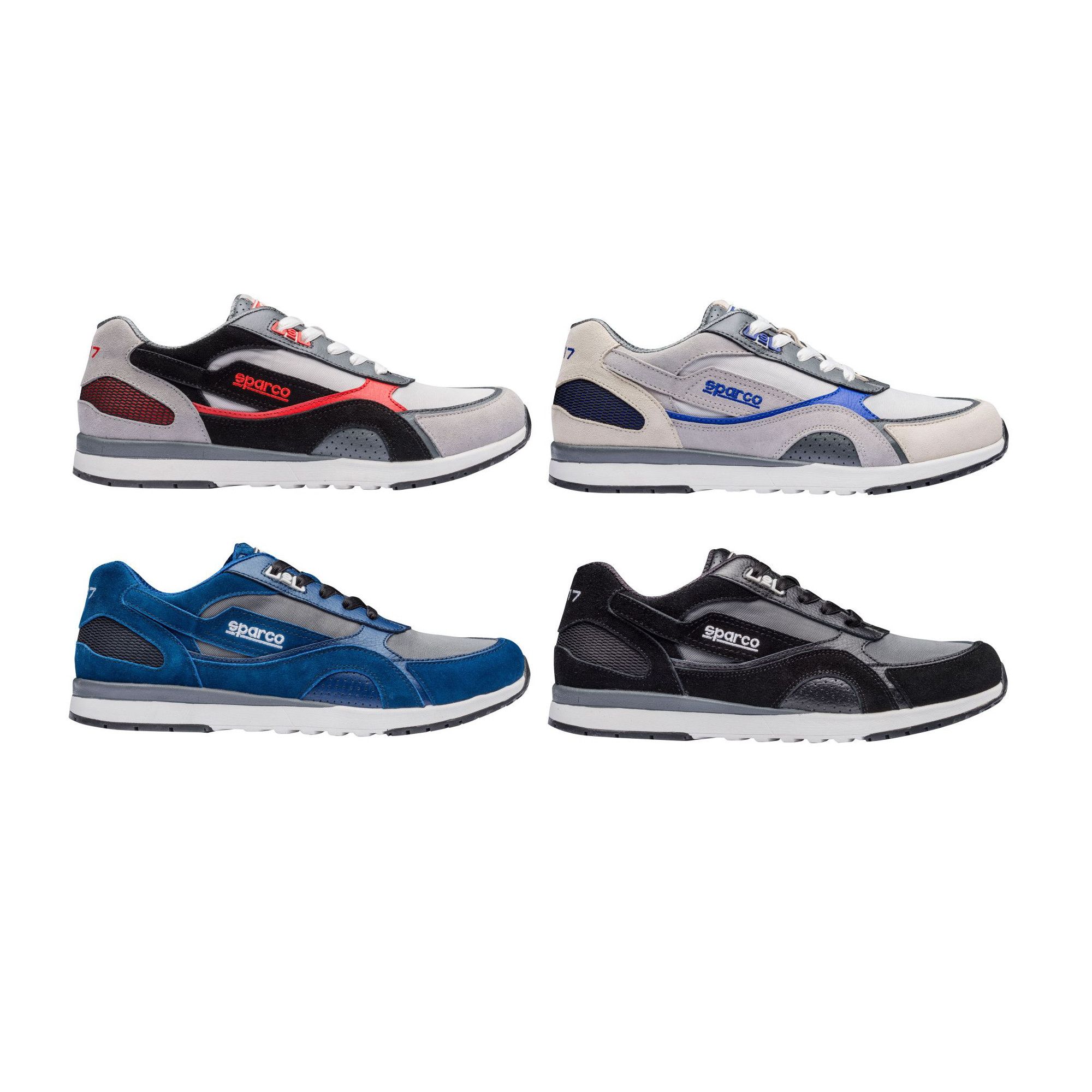 Sparco SH17 Car Paddock Mechanic Pit Leisure Shoes