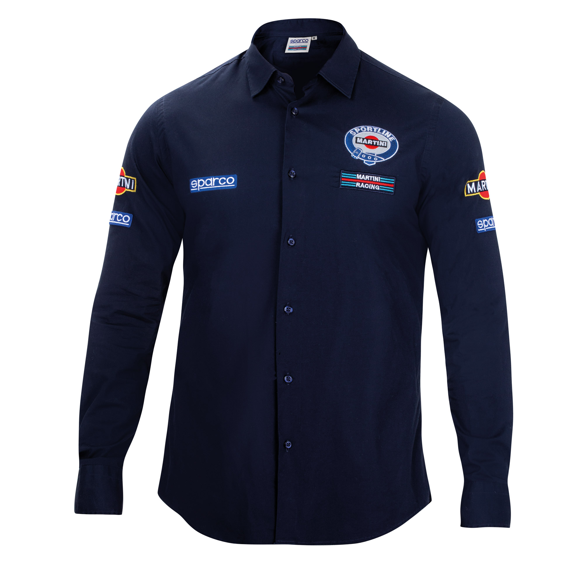 Sparco Motorsport Leisurewear Martini Racing Long Sleeve Shirt GORĄCE, klasyczne