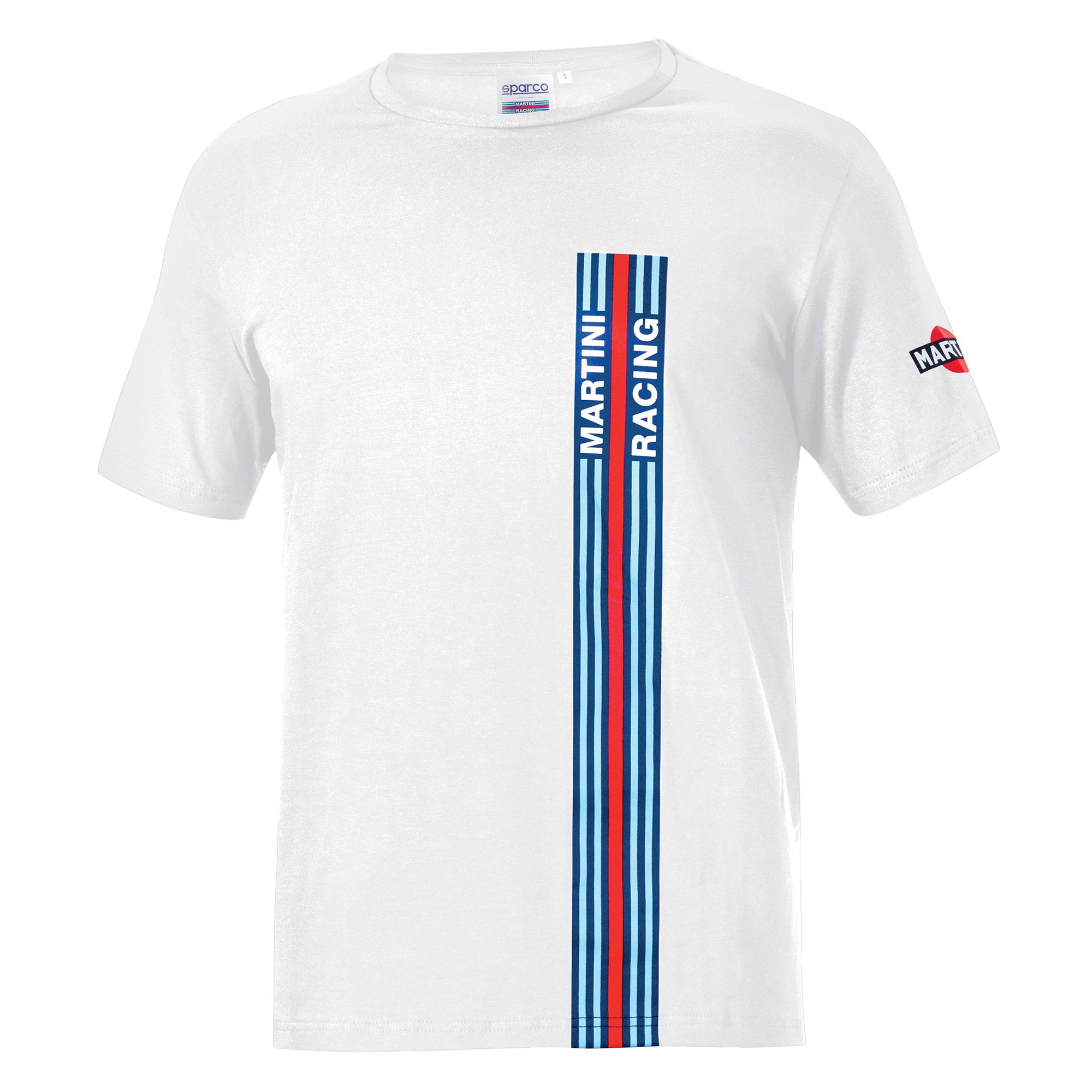 Sparco Martini Racing Big Stripes T-Shirt Tee Motorsport Leisurewear