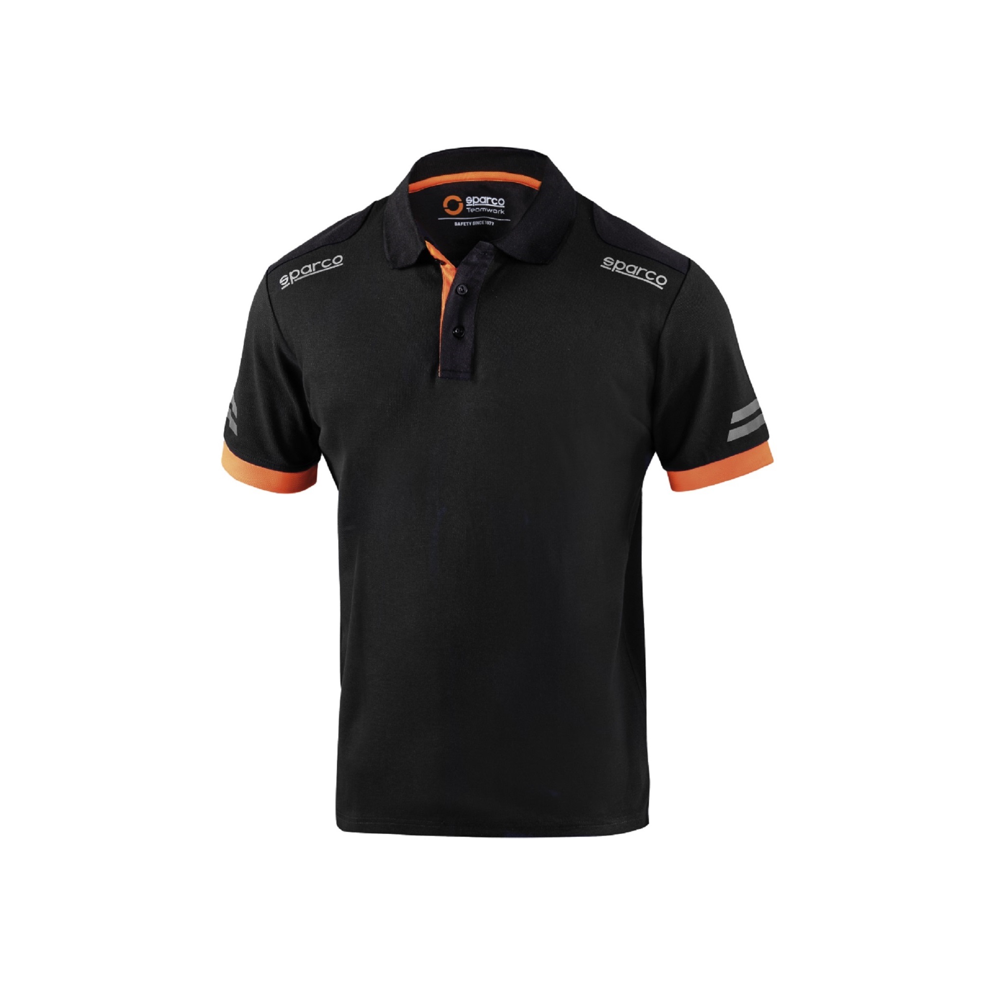 Sparco Tech reflektierendes Poloshirt - 3 Knöpfe Kragen/Arbeits- & Teambekleidung - Bild 38 von 41