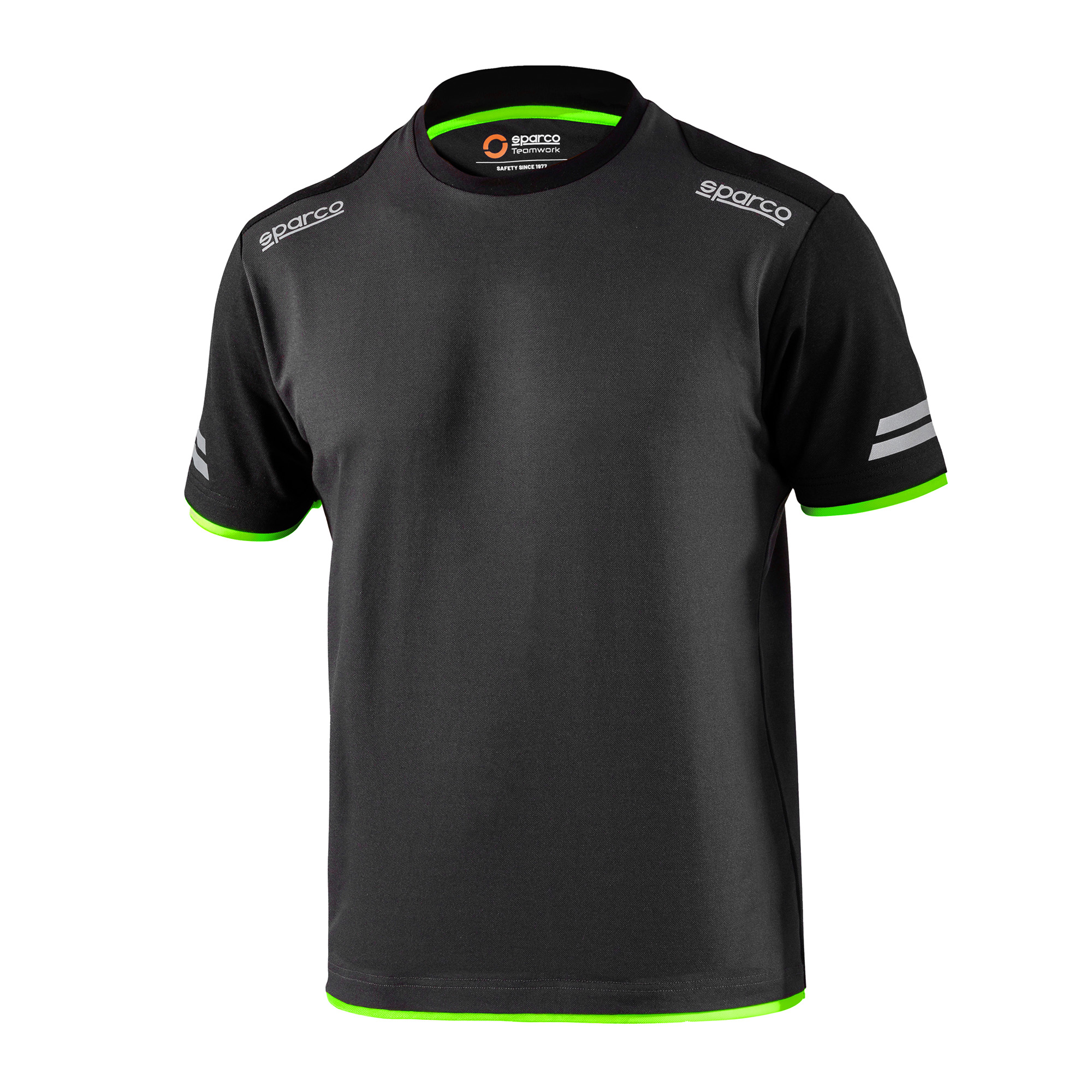 Sparco Tech T-Shirt - Reflective Detailing (Motorsport Teamwear / Workwear) - Picture 38 of 39