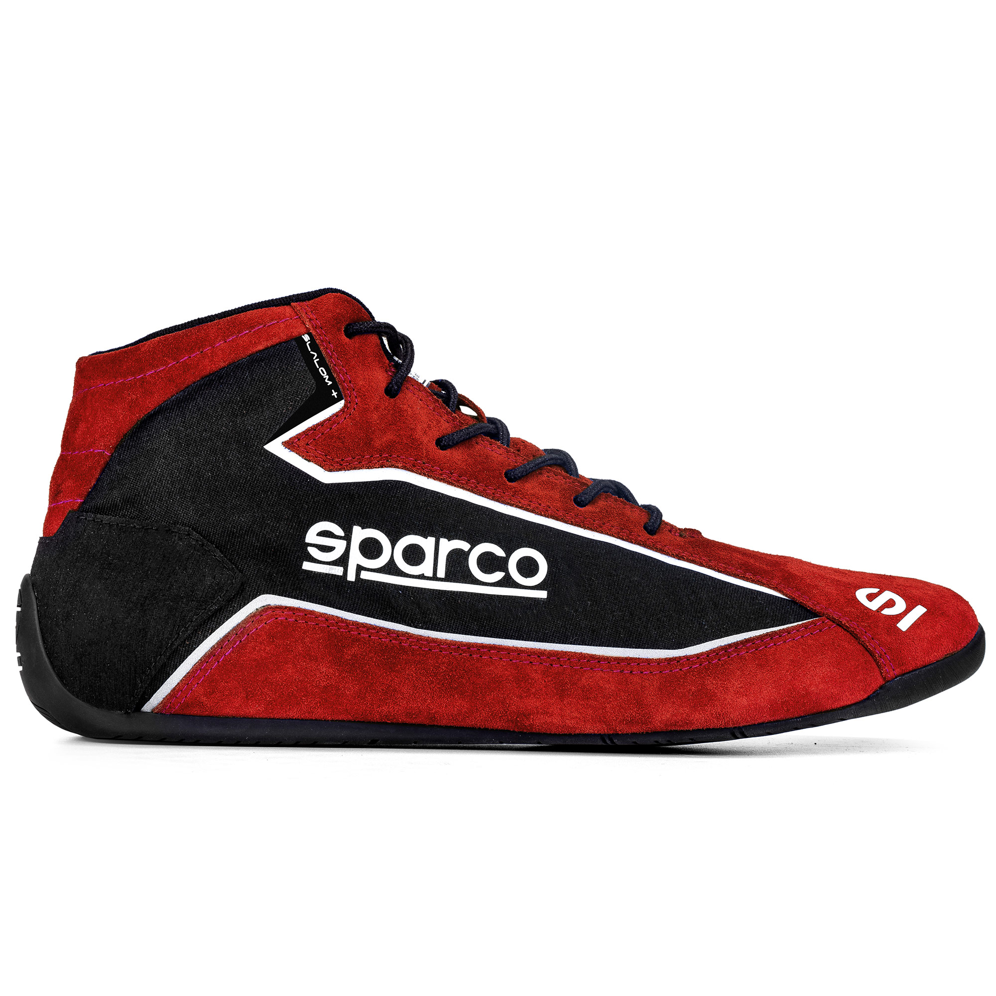 Scarpe Sparco Slalom + 2020 - Taglia 42, Rosse, In Pelle Scamosciata Per Guida Sportiva