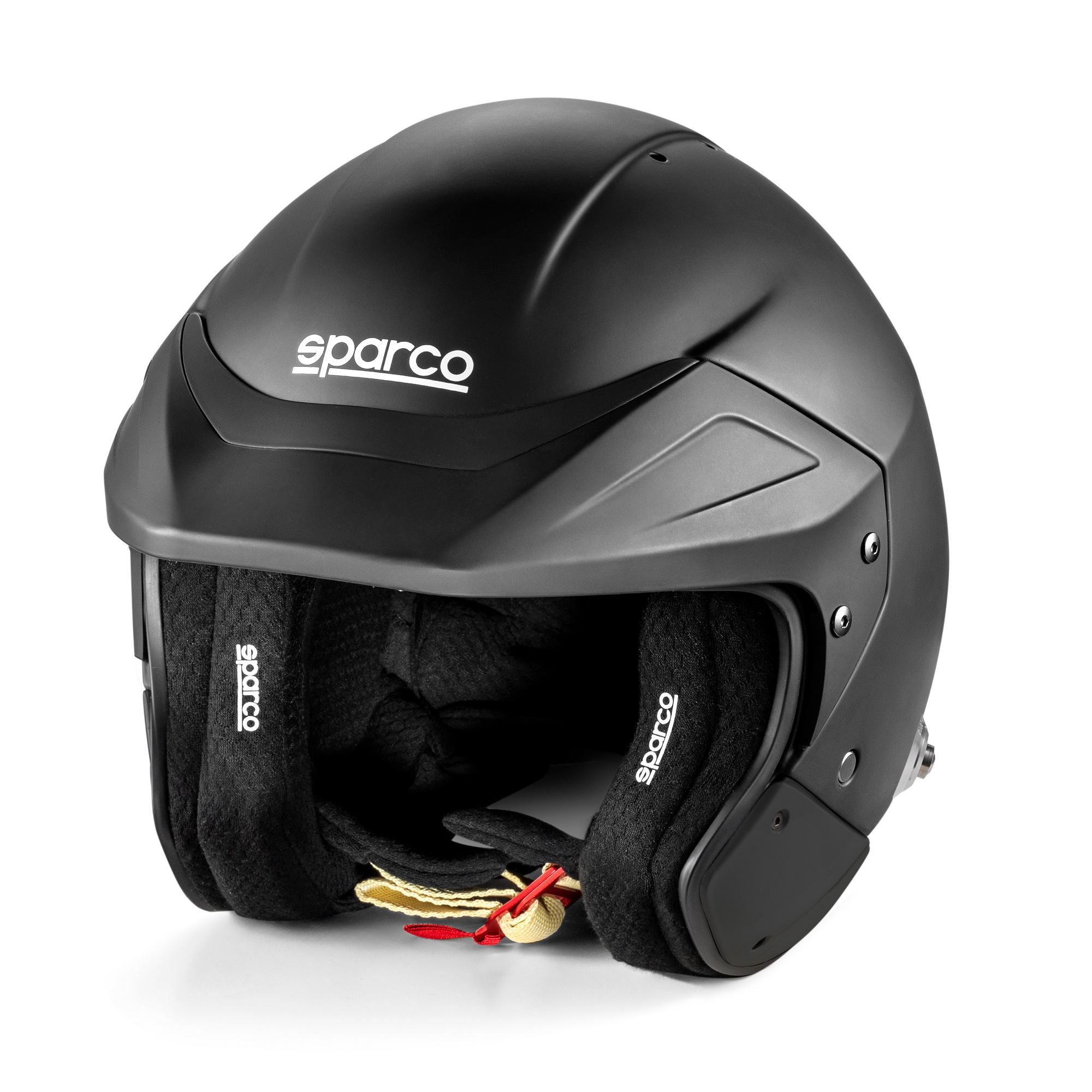 Sparco Flux RJ Open Face Helmet - FIA 8859-2024 Approved, Lightweight, FHR Posts - Picture 10 of 23