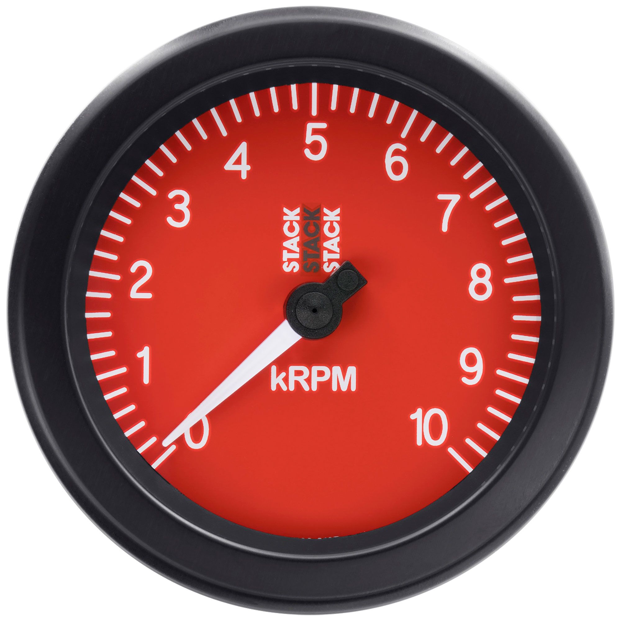 Stack ST100 85mm Track Race Car Tachometer With Black Dial Face0-8,000 Rpm