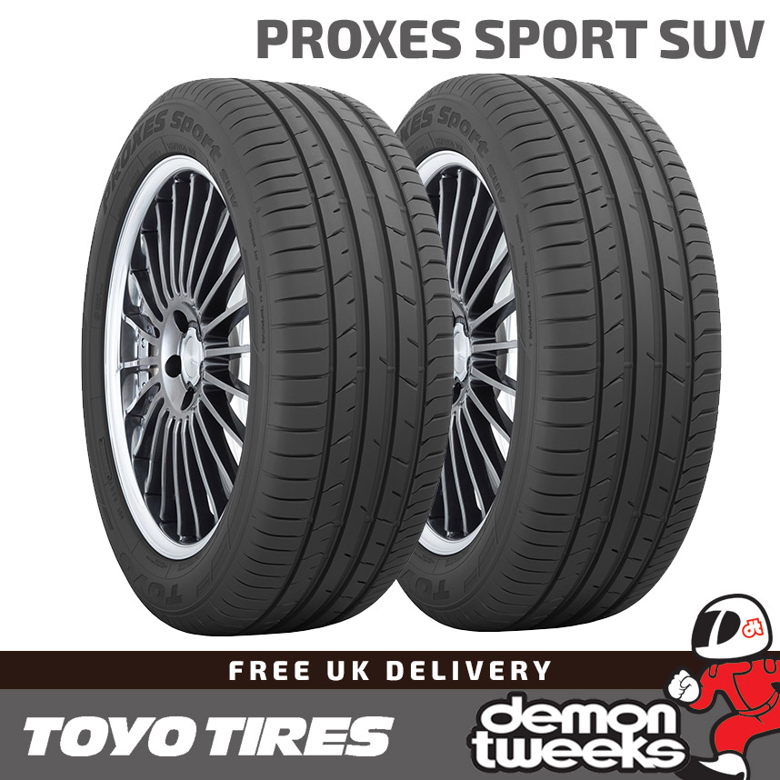 2 x Toyo Proxes Sport SUV Performance Road Tyres 315 35 20 R20 110Y TL