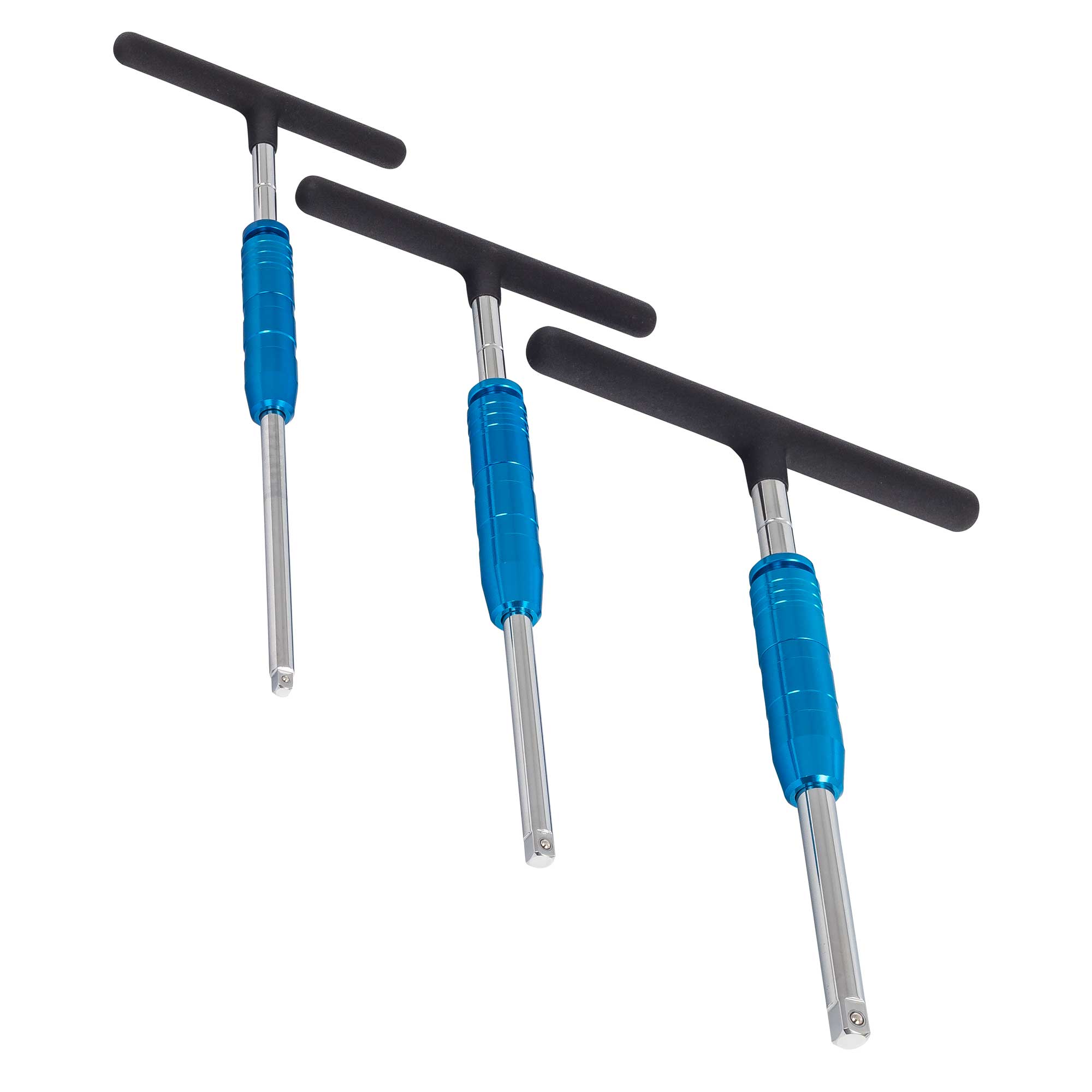 Warrior TBar Handled Quick Swivel 1/4" Handle Tool Garage /