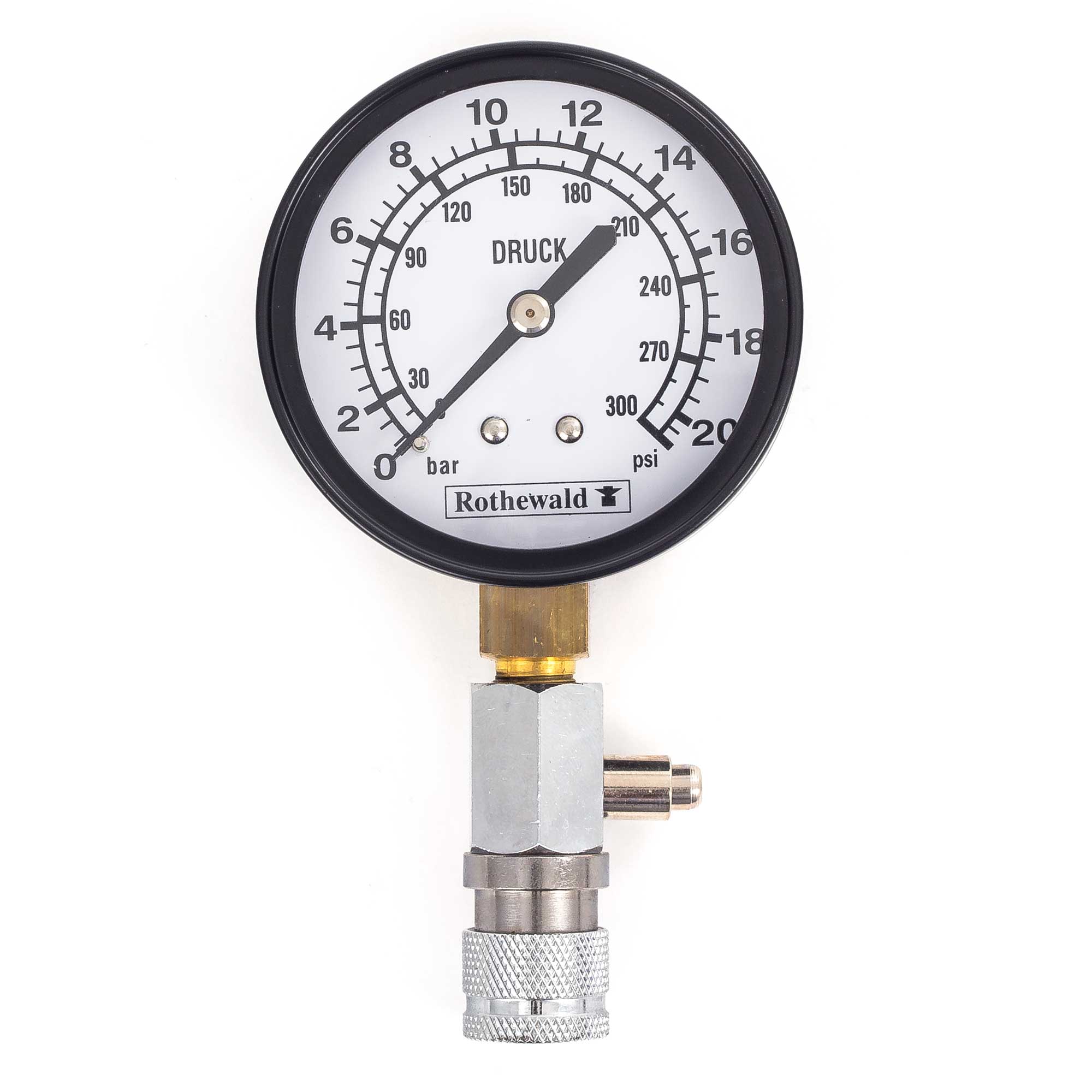 Warrior 3 In 1 Engine Compression Tester 10mm / 12mm / 14mm Spark