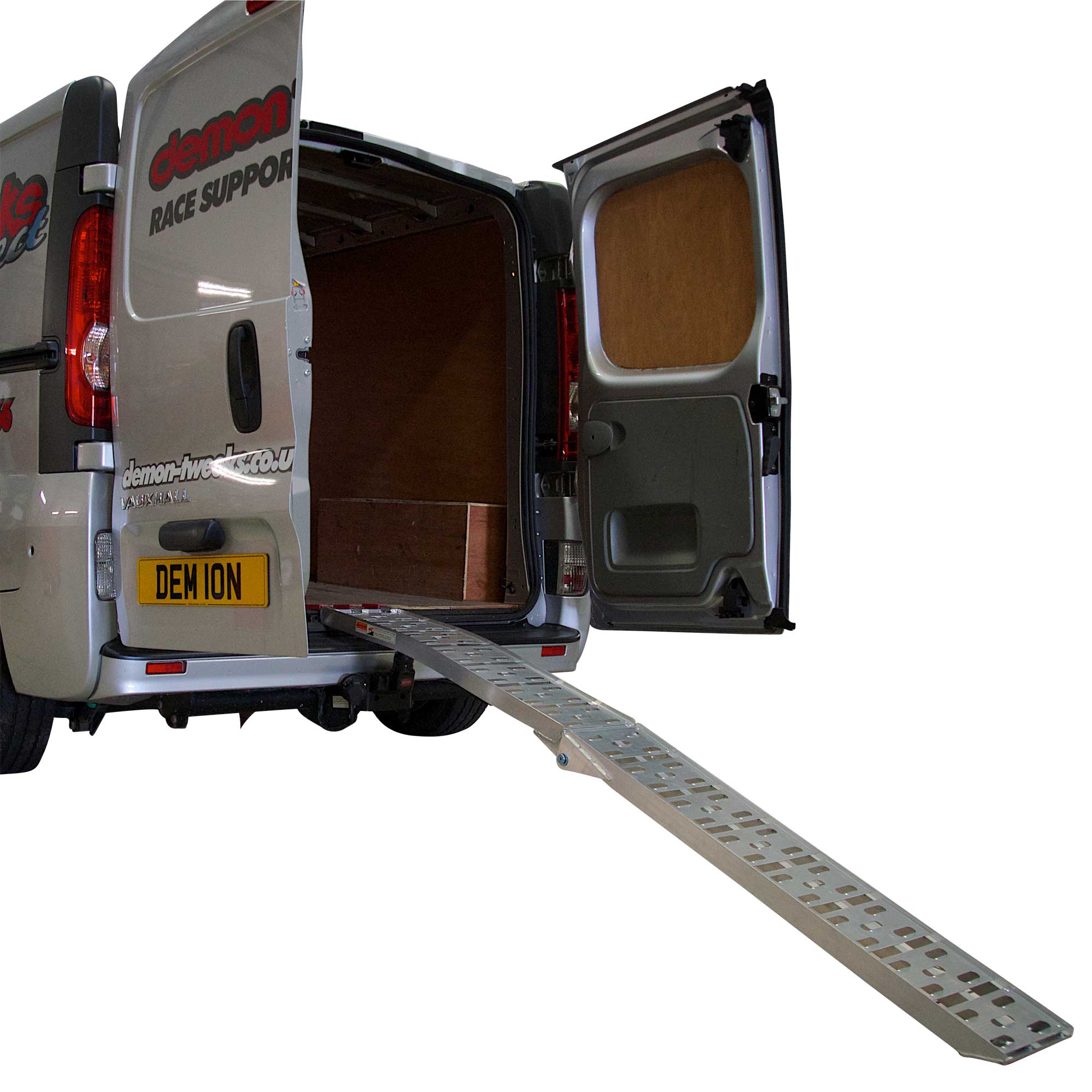 2 x Warrior Folding Aluminium Motorcycle / Bike / Motorbike / MX ...