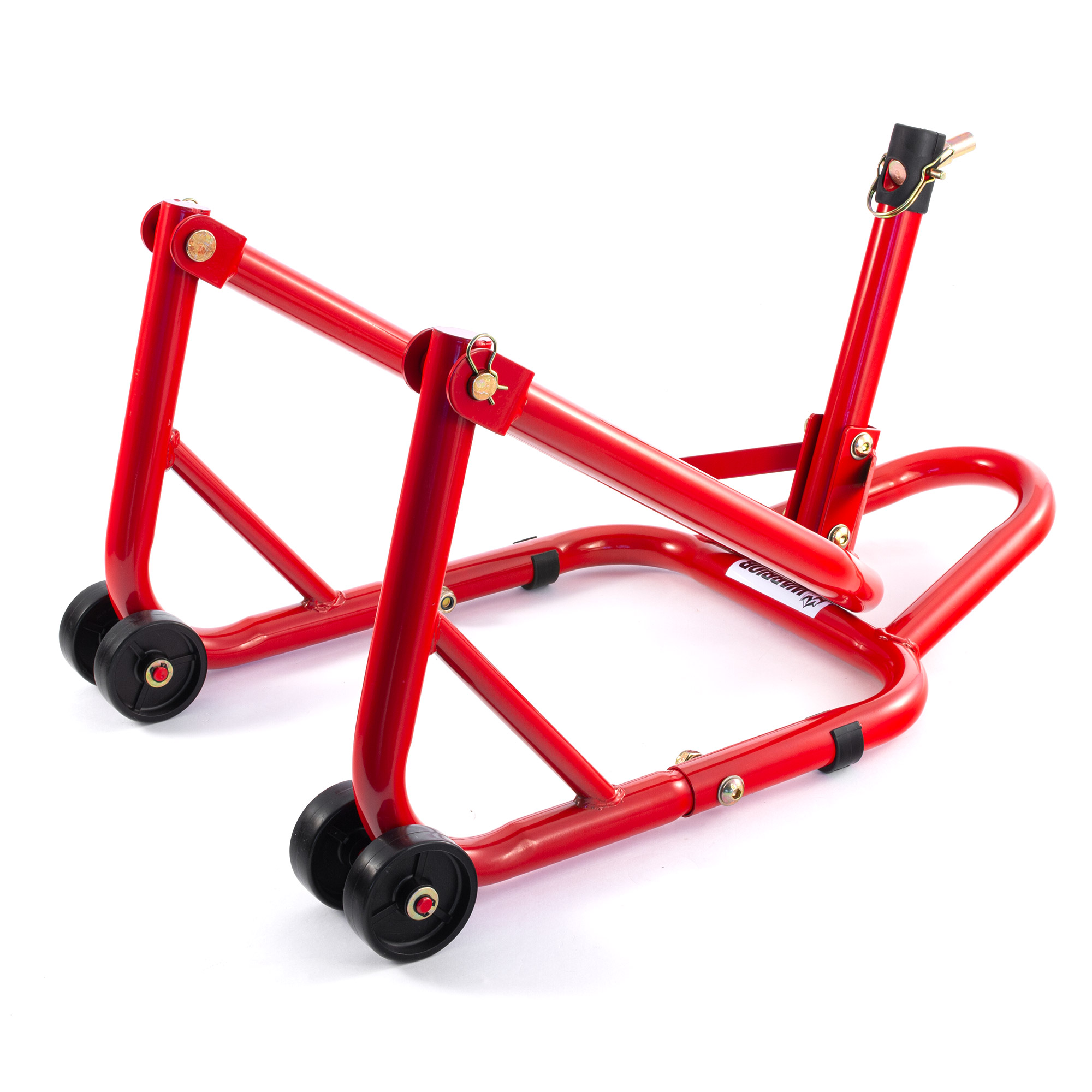 Warrior Front Head / Rear Motorcycle / Bike Paddock Stands & Bobbin