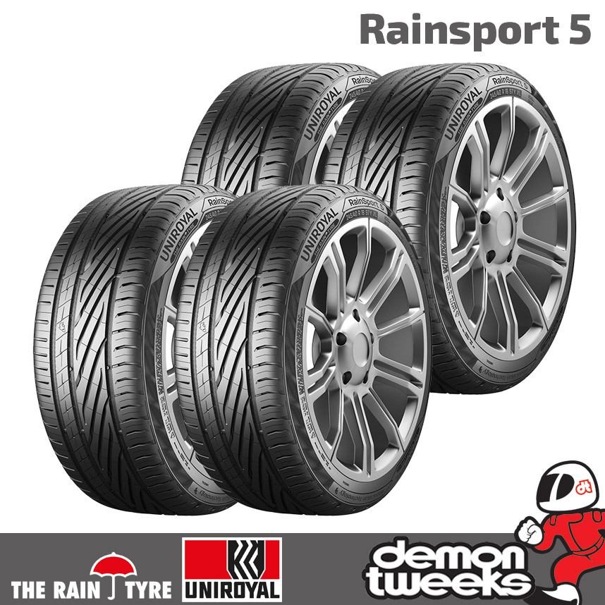 Pneu Uniroyal RainSport 5 FR XL - 225/55R17 - Été - Indice C Énergie, A Adhérence Mouillé - 72 DB