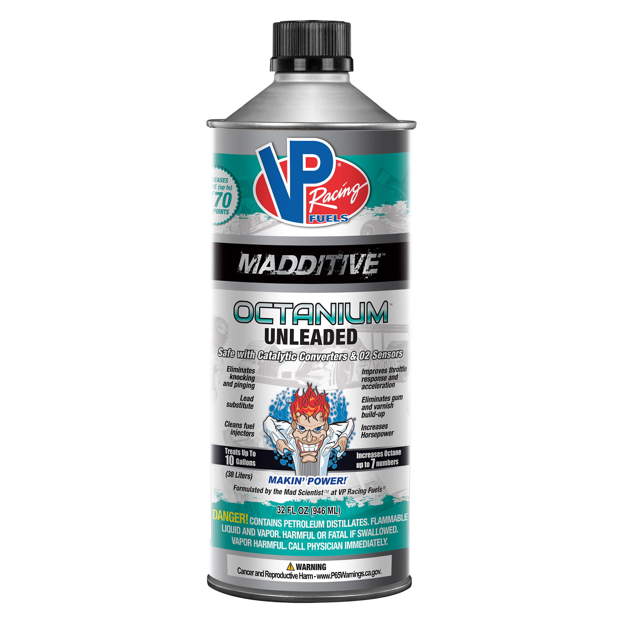 VP Racing Madditive Octanium Unleaded Petrol Fuel Octane Booster 1