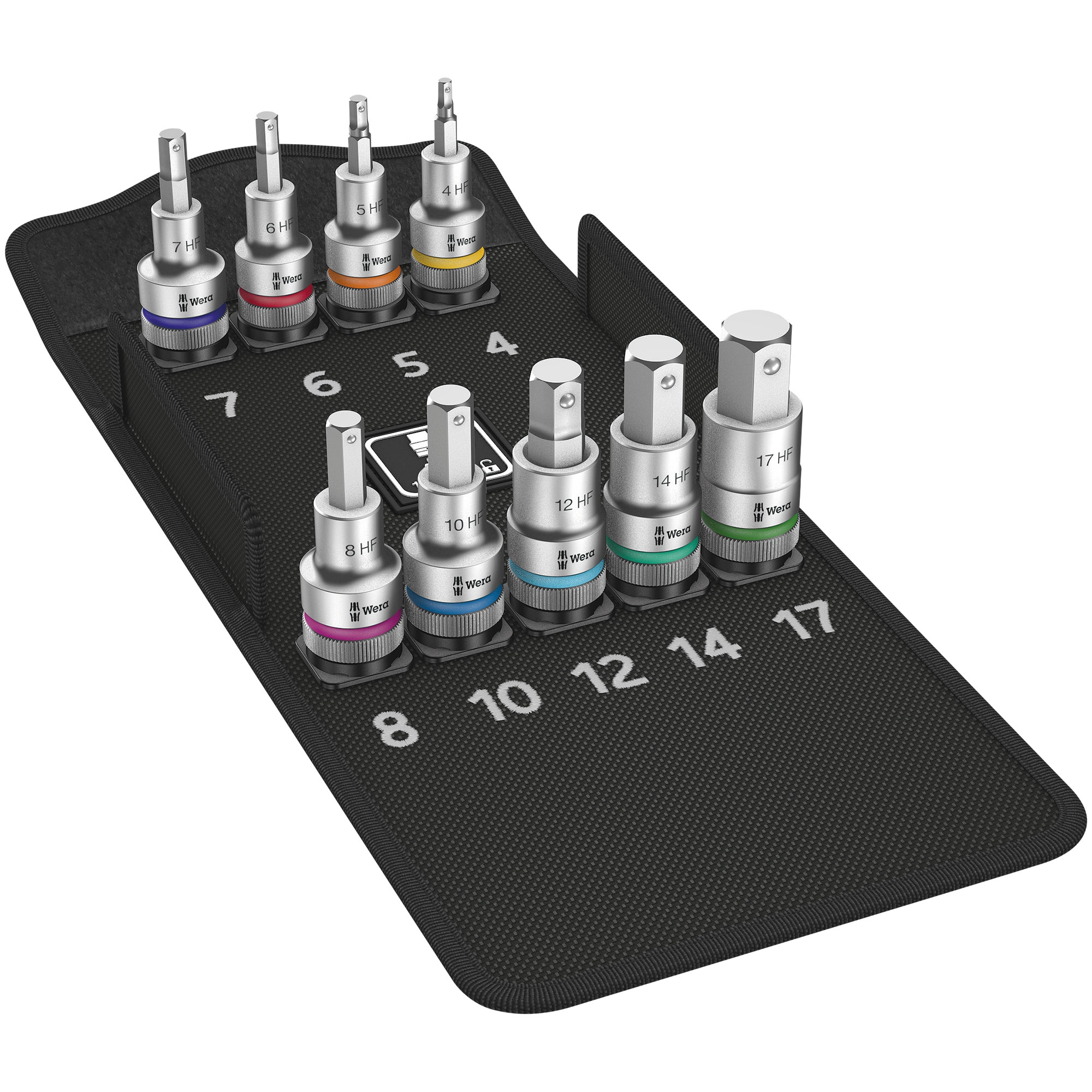 Wera 8740 C HF Zyklop In-Hex Screw Hold Socket 1//2in Drive SW 8 x 60mm