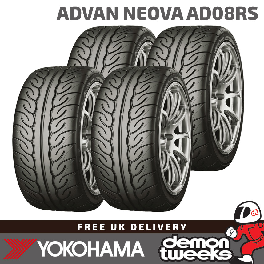 4 x Yokohama Advan Neova AD08RS Road Legal Semi Slick Tyres 205 45 R16 83W eBay