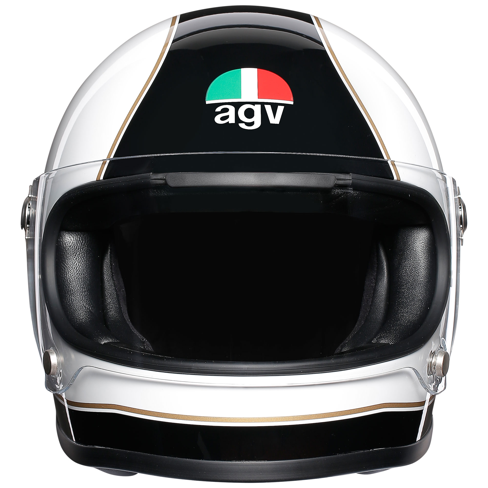 AGV X3000 Motorcycle Helmet Black / White Small (55cm) eBay