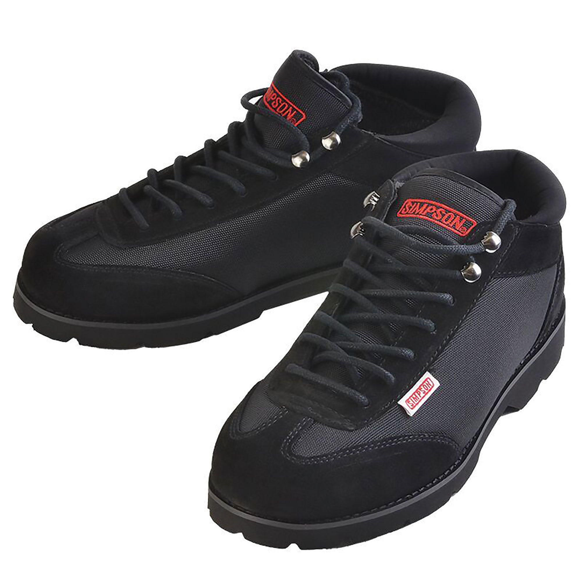black mechanic boots